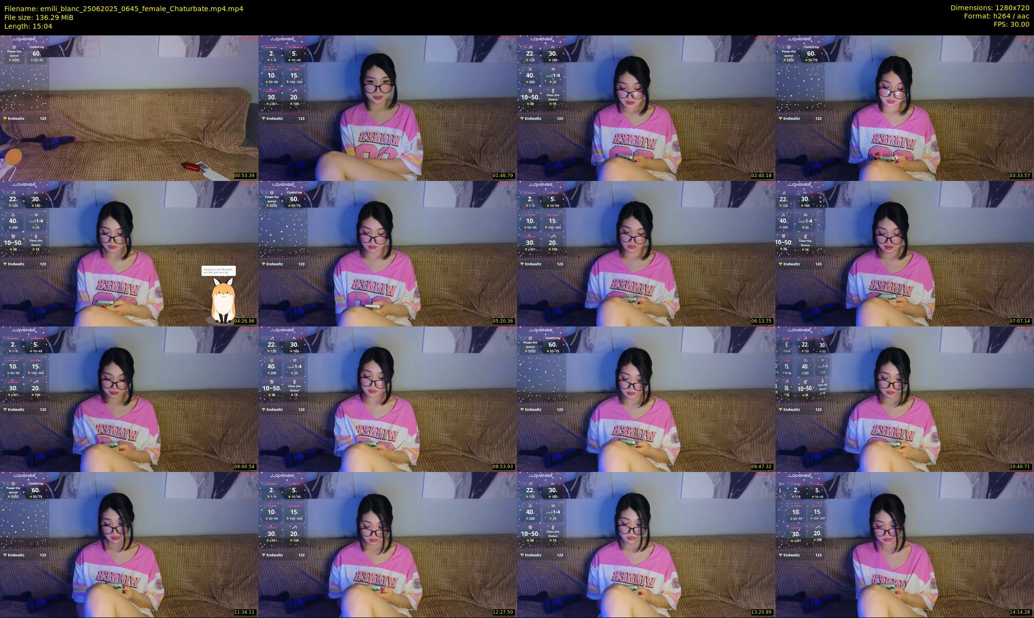 emili_blanc — 16 minute Chaturbate female cam show recording, 720p, Jun 25, 2025