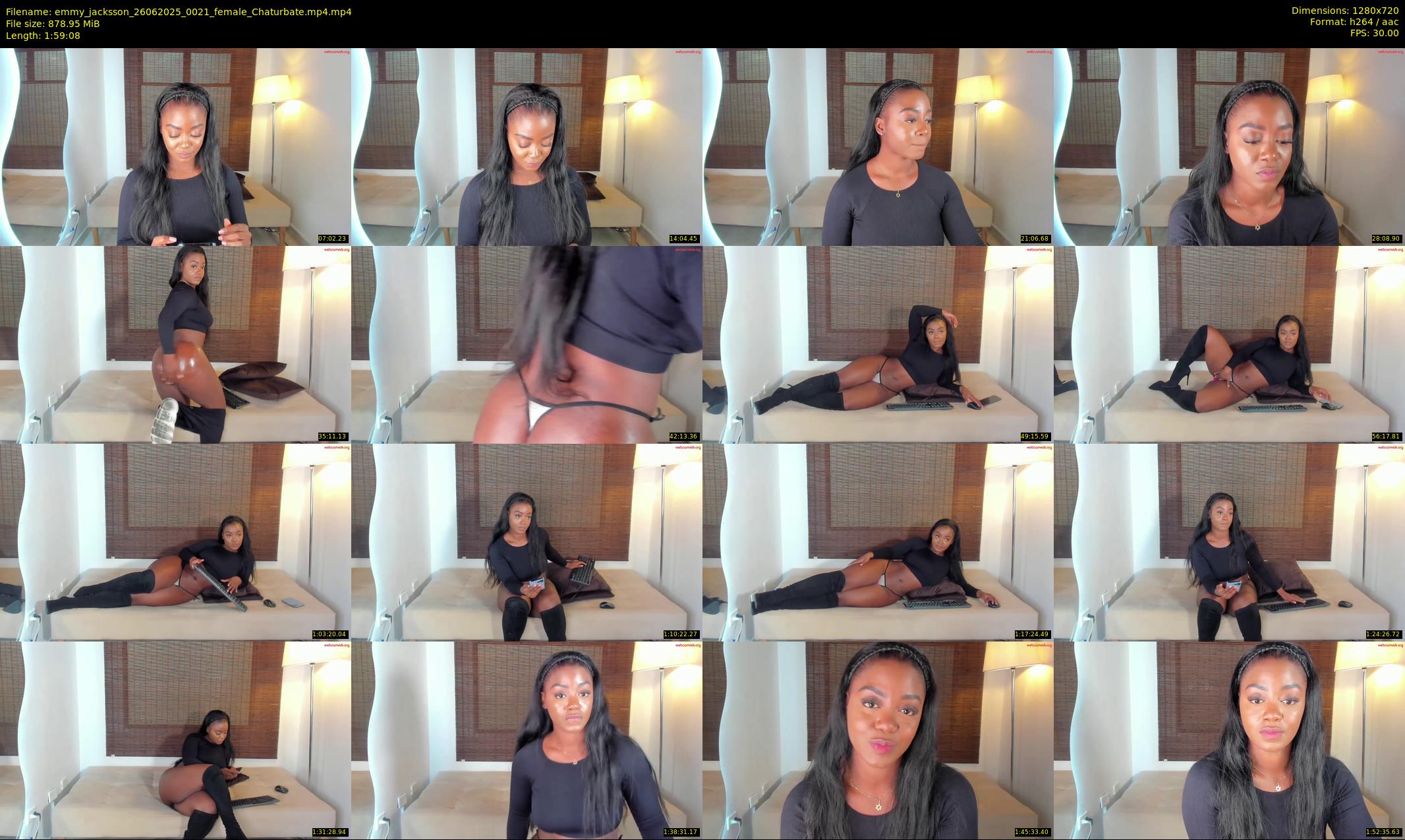 emmy_jacksson — 120 minute Chaturbate female cam show recording, 720p, Jun 26, 2025
