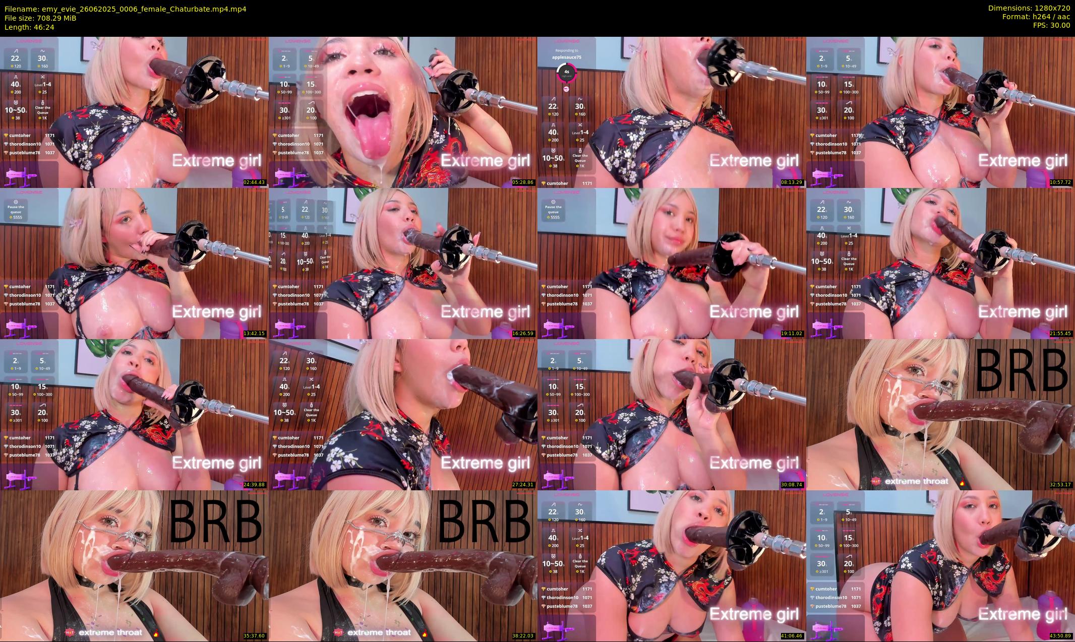 emy_evie — 47 minute Chaturbate female cam show recording, 720p, Jun 26, 2025