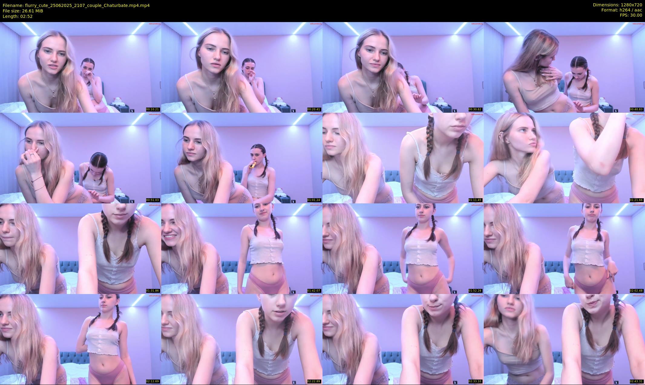 flurry_cute — 3 minute Chaturbate couple cam show recording, 720p, Jun 25, 2025