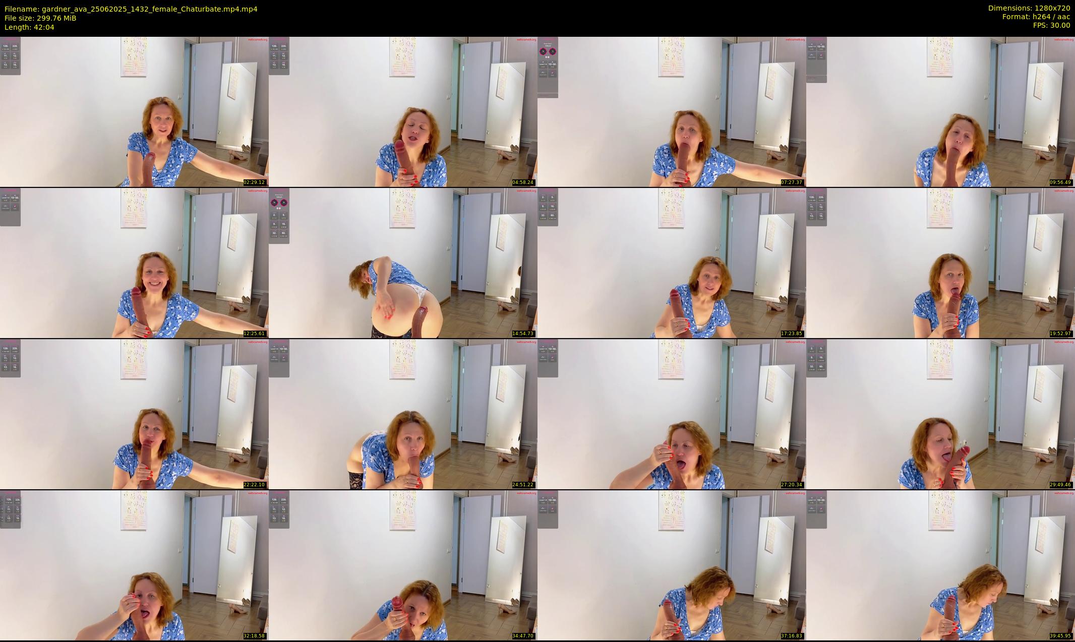 gardner_ava — 43 minute Chaturbate female cam show recording, 720p, Jun 25, 2025