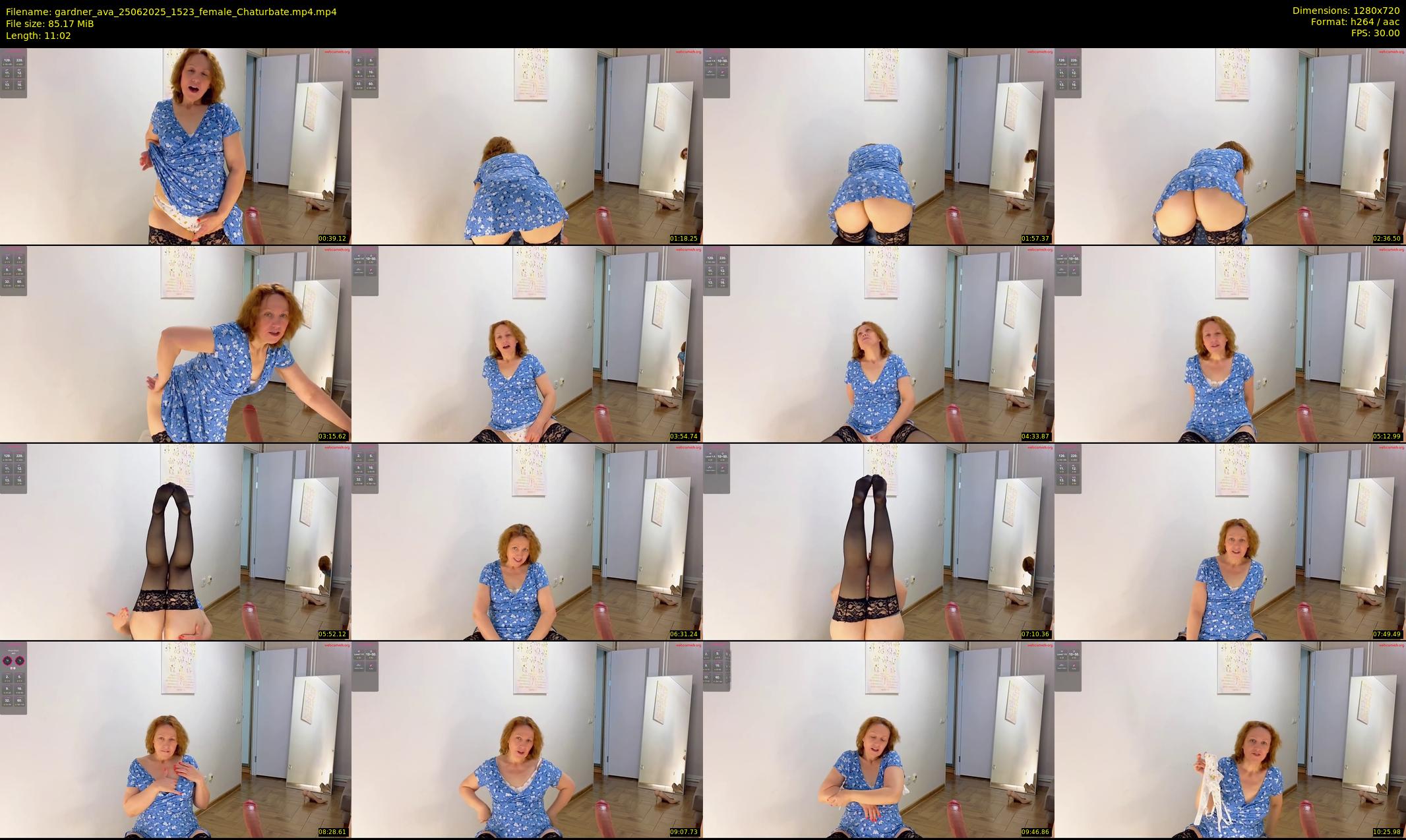 gardner_ava — 12 minute Chaturbate female cam show recording, 720p, Jun 25, 2025
