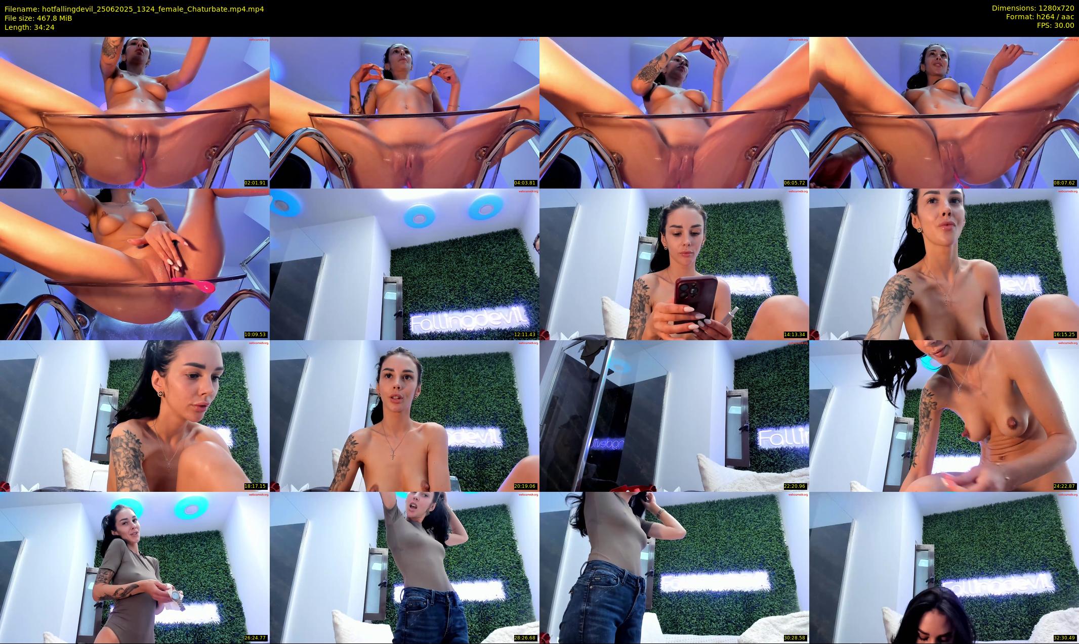 hotfallingdevil — 35 minute Chaturbate female cam show recording, 720p, Jun 25, 2025
