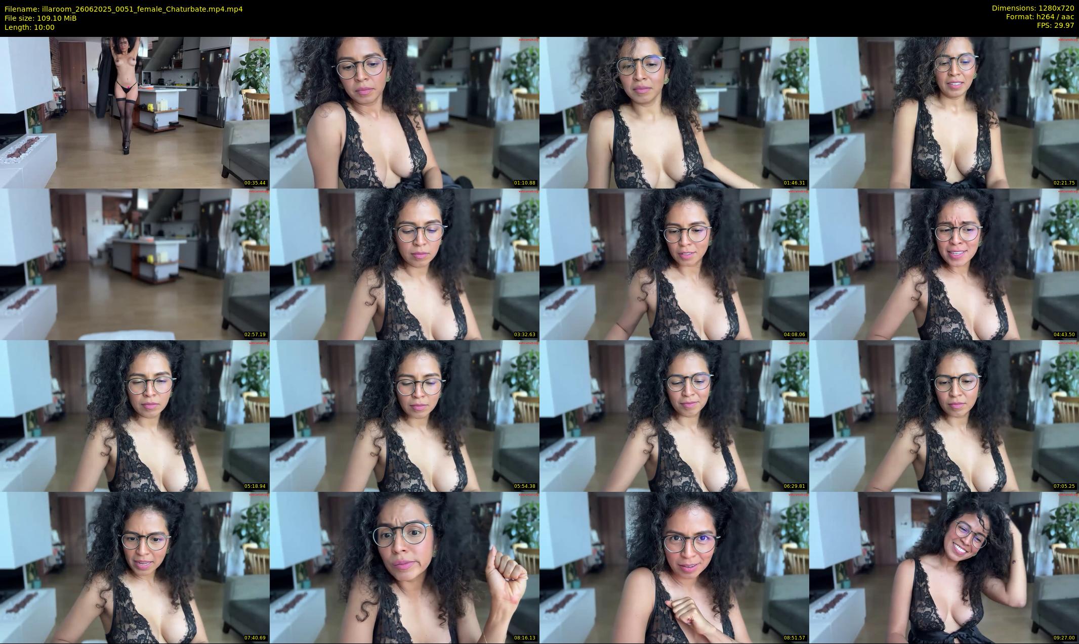 illaroom — 10 minute Chaturbate female cam show recording, 720p, Jun 26, 2025