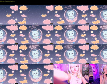 irma_bell — 9 minute Chaturbate female cam show recording, 720p, Jun 25, 2025