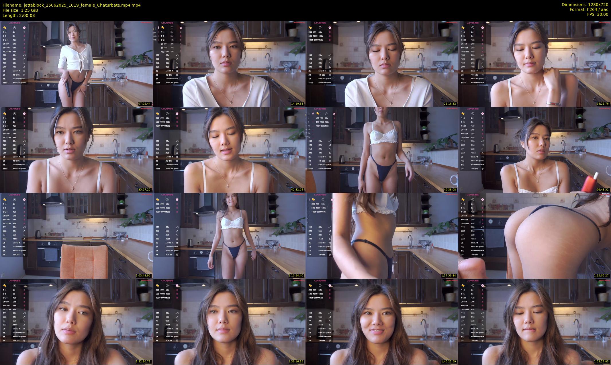 jettablock — 121 minute Chaturbate female cam show recording, 720p, Jun 25, 2025