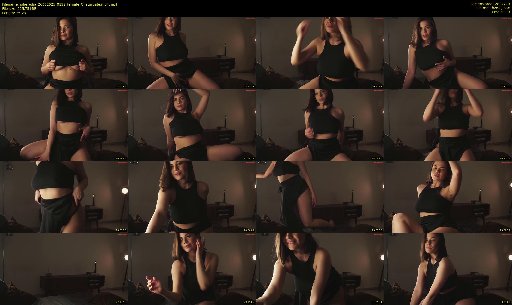 joheredia — 36 minute Chaturbate female cam show recording, 720p, Jun 26, 2025