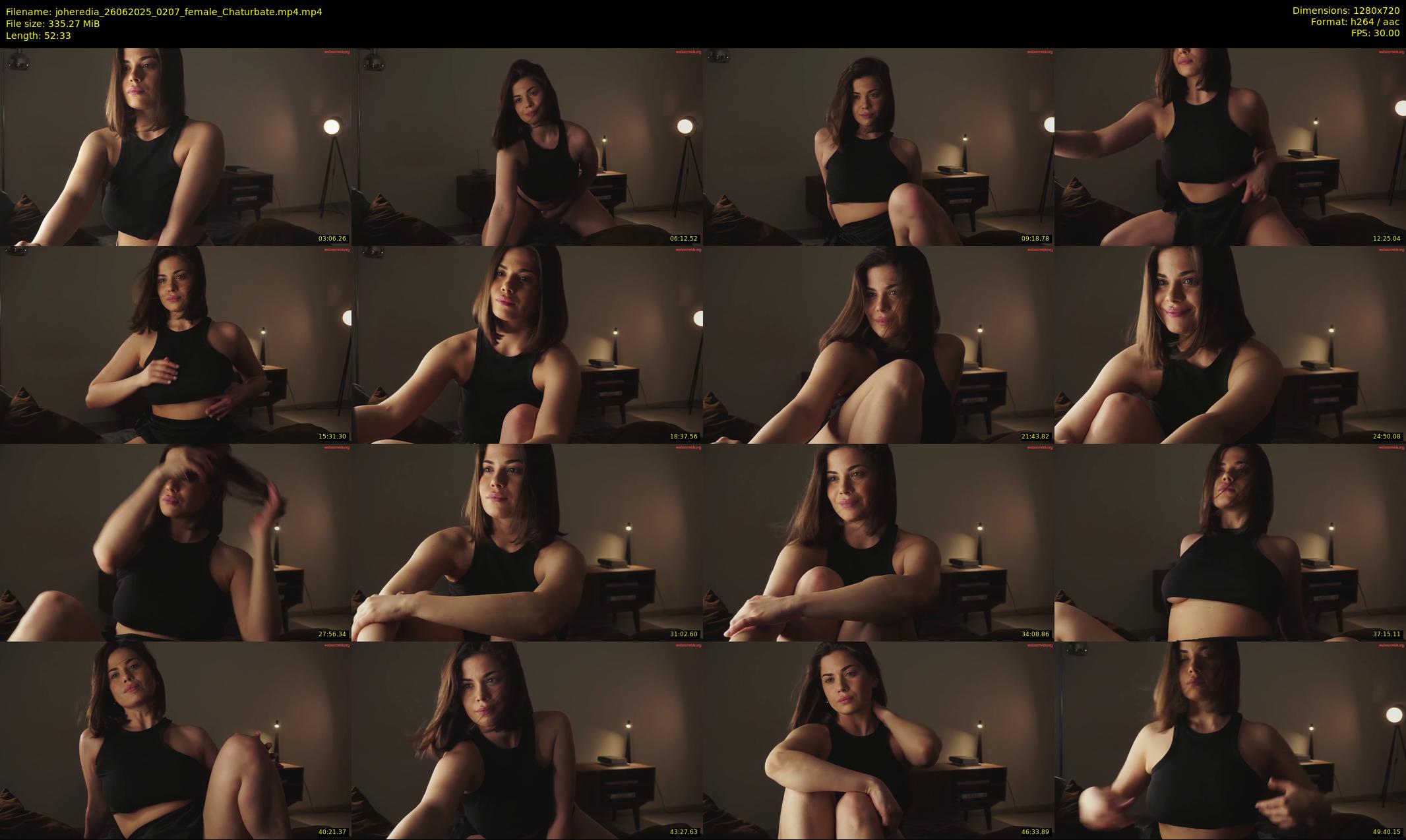 joheredia — 53 minute Chaturbate female cam show recording, 720p, Jun 26, 2025