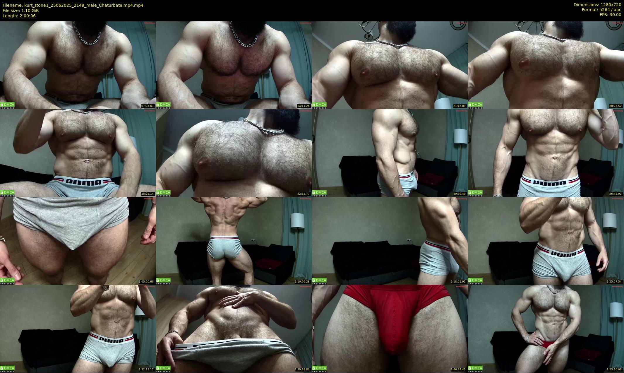 kurt_stone1 — 121 minute Chaturbate male cam show recording, 720p, Jun 25, 2025