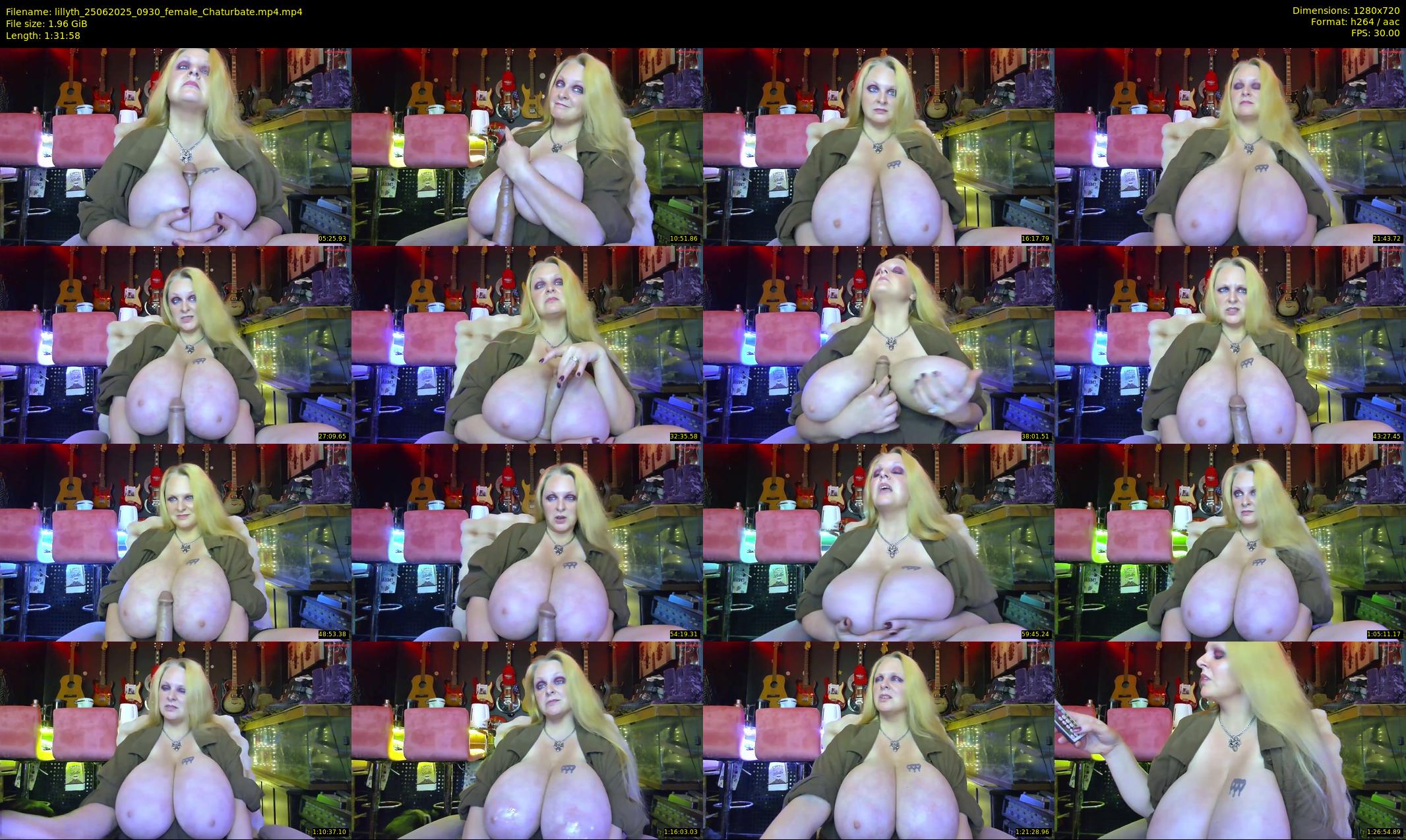 lillyth — 92 minute Chaturbate female cam show recording, 720p, Jun 25, 2025