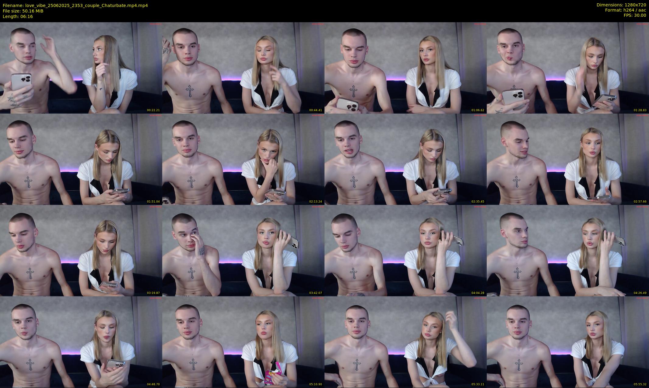 love_vibe — 7 minute Chaturbate couple cam show recording, 720p, Jun 25, 2025