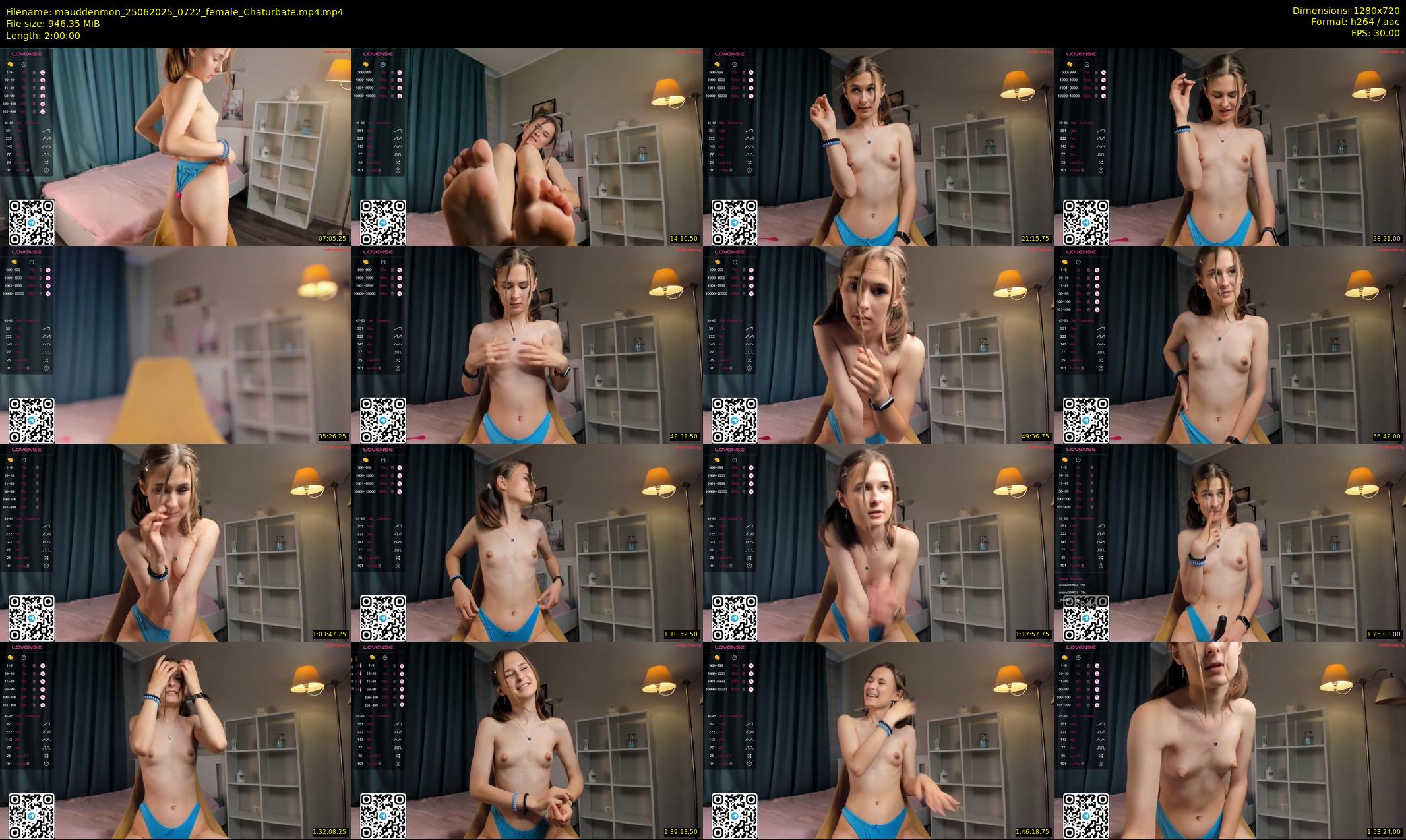 mauddenmon — 120 minute Chaturbate female cam show recording, 720p, Jun 25, 2025