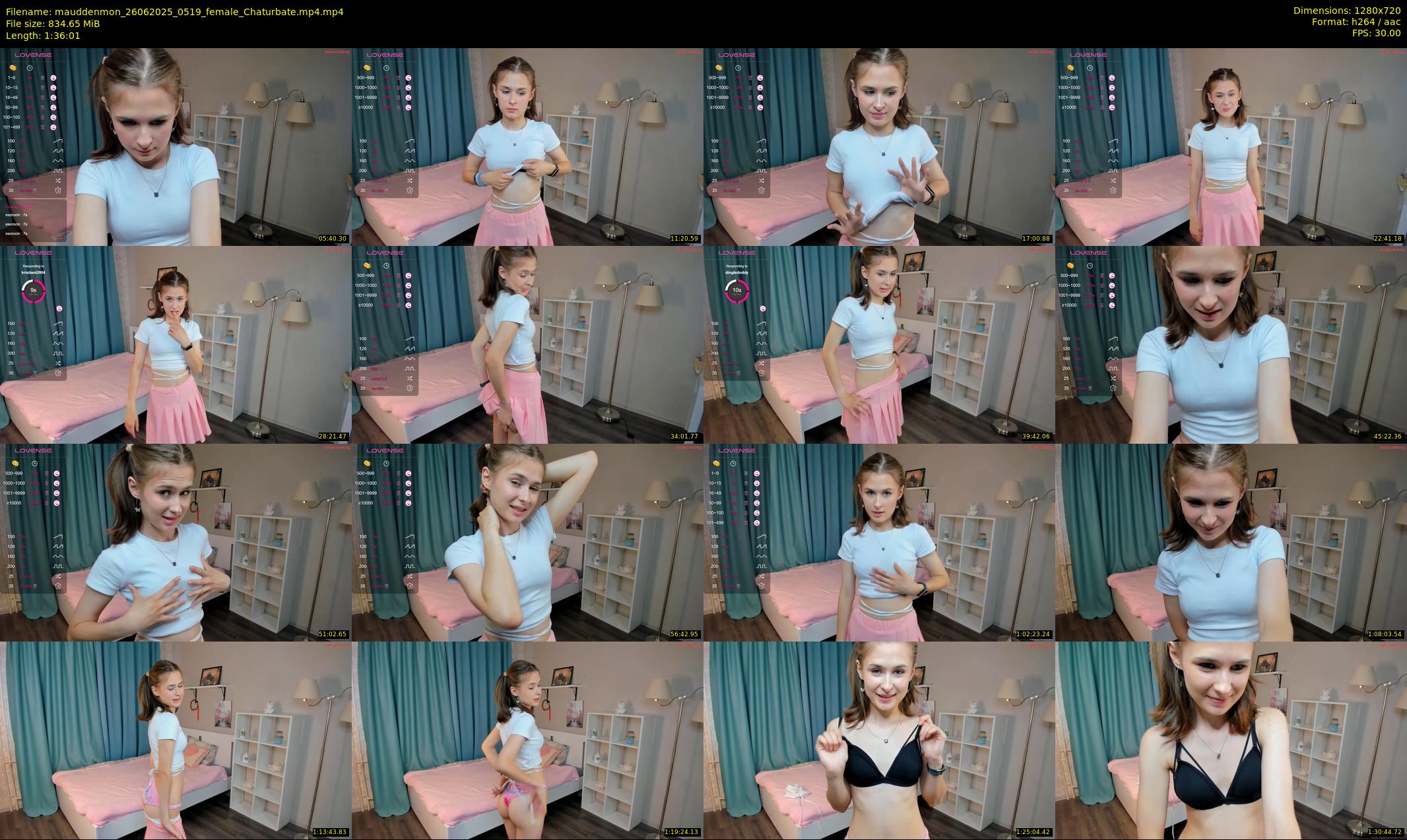 mauddenmon — 97 minute Chaturbate female cam show recording, 720p, Jun 26, 2025
