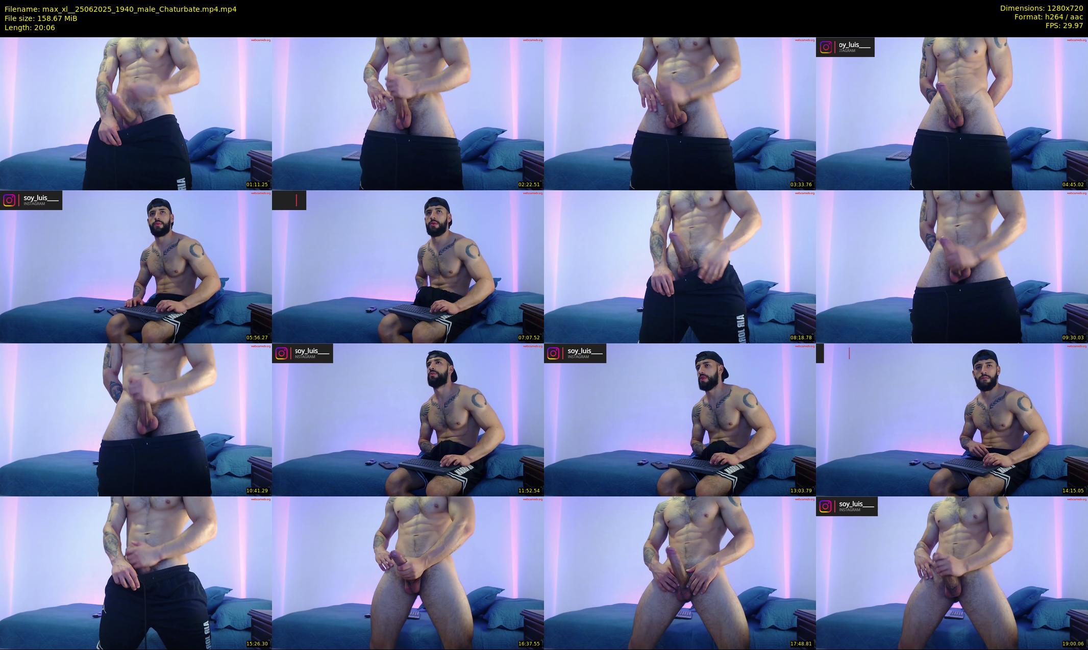 max_xl_ — 21 minute Chaturbate male cam show recording, 720p, Jun 25, 2025