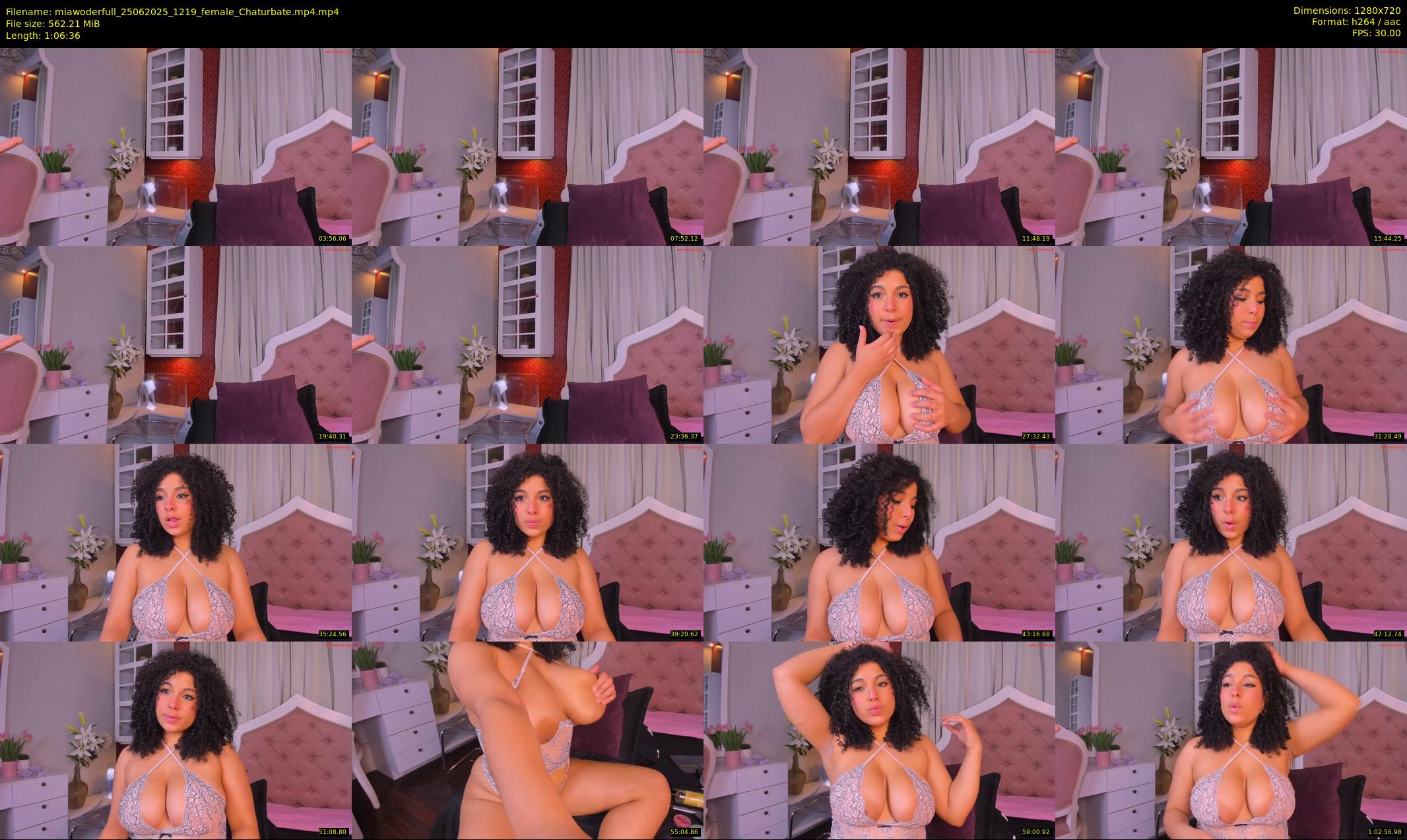 miawoderfull — 67 minute Chaturbate female cam show recording, 720p, Jun 25, 2025