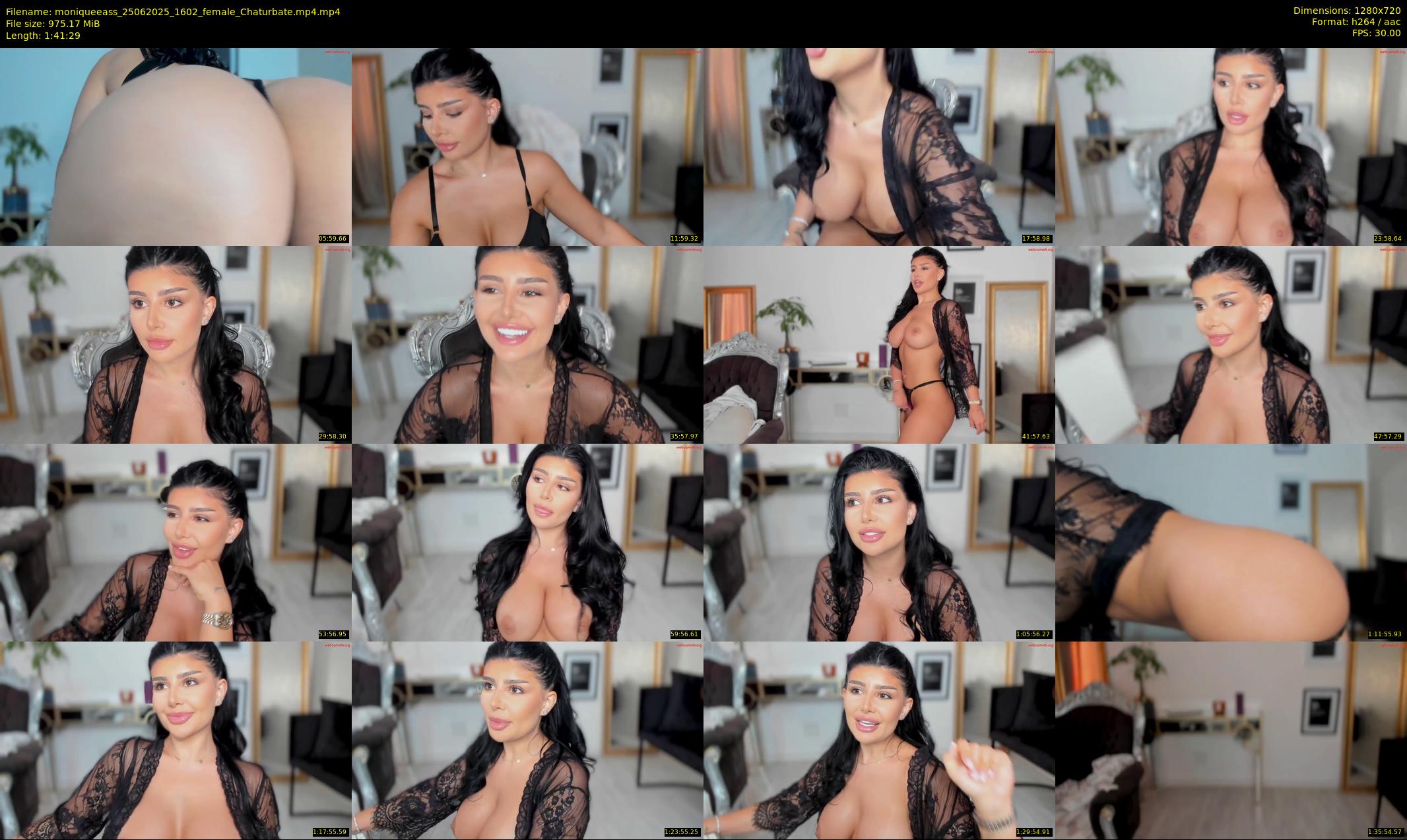 moniqueeass — 102 minute Chaturbate female cam show recording, 720p, Jun 25, 2025