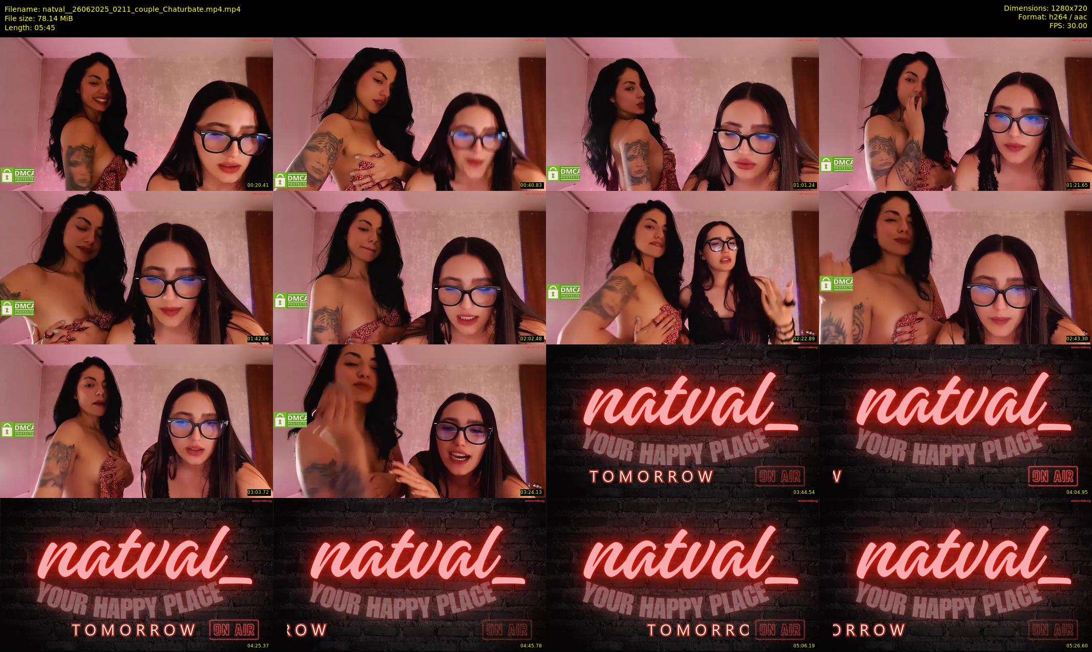 natval_ — 6 minute Chaturbate couple cam show recording, 720p, Jun 26, 2025