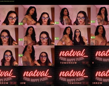 natval_ — 6 minute Chaturbate couple cam show recording, 720p, Jun 26, 2025