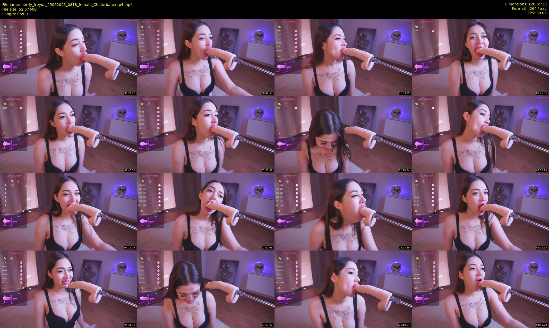 nerdy_freyua — 6 minute Chaturbate female cam show recording, 720p, Jun 25, 2025