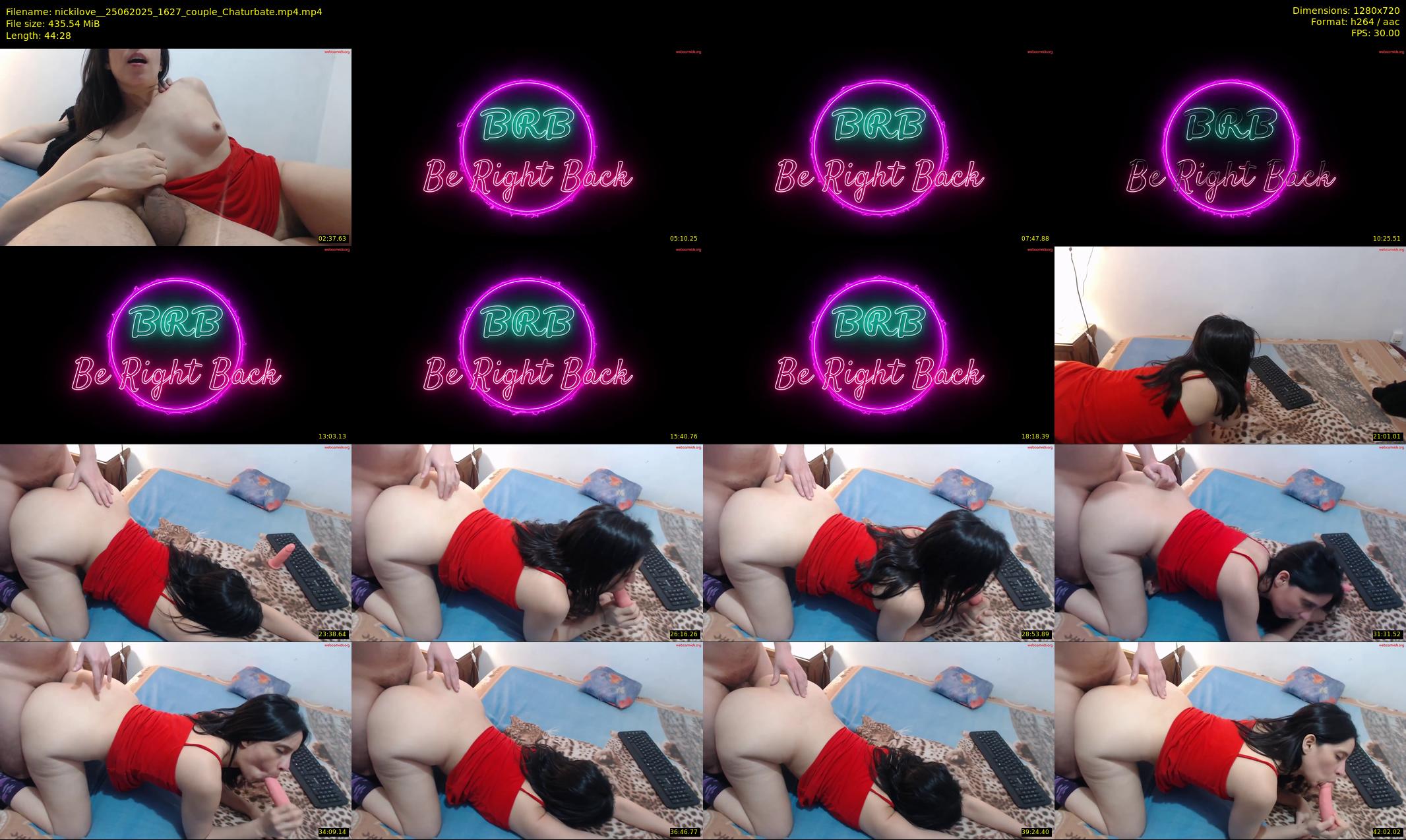 nickilove_ — 45 minute Chaturbate couple cam show recording, 720p, Jun 25, 2025