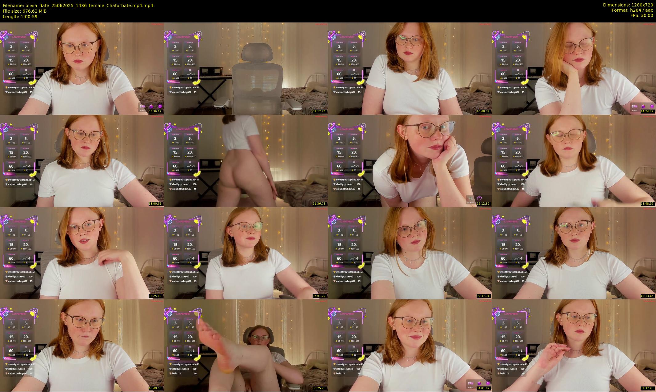 olivia_date — 61 minute Chaturbate female cam show recording, 720p, Jun 25, 2025