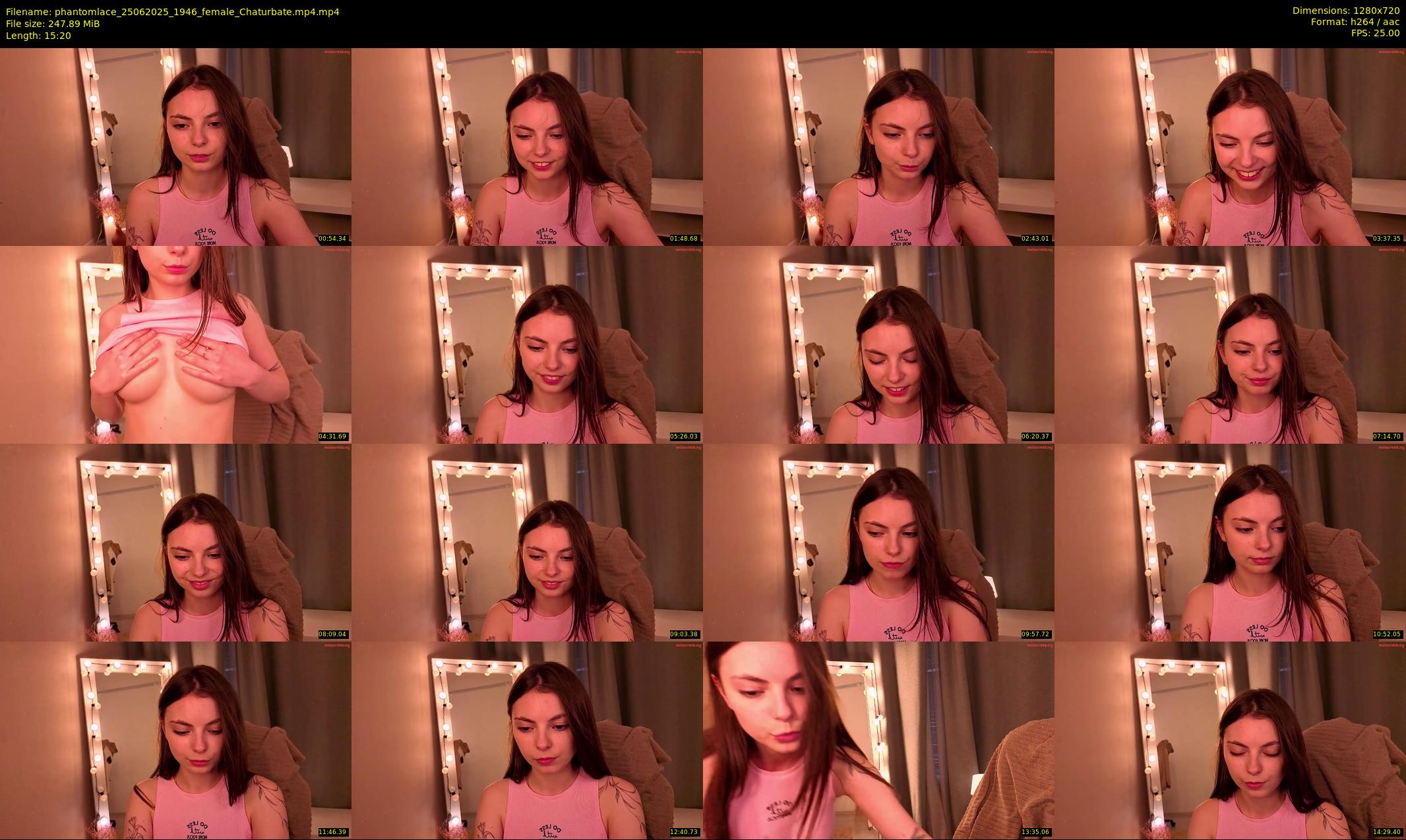 phantomlace — 16 minute Chaturbate female cam show recording, 720p, Jun 25, 2025