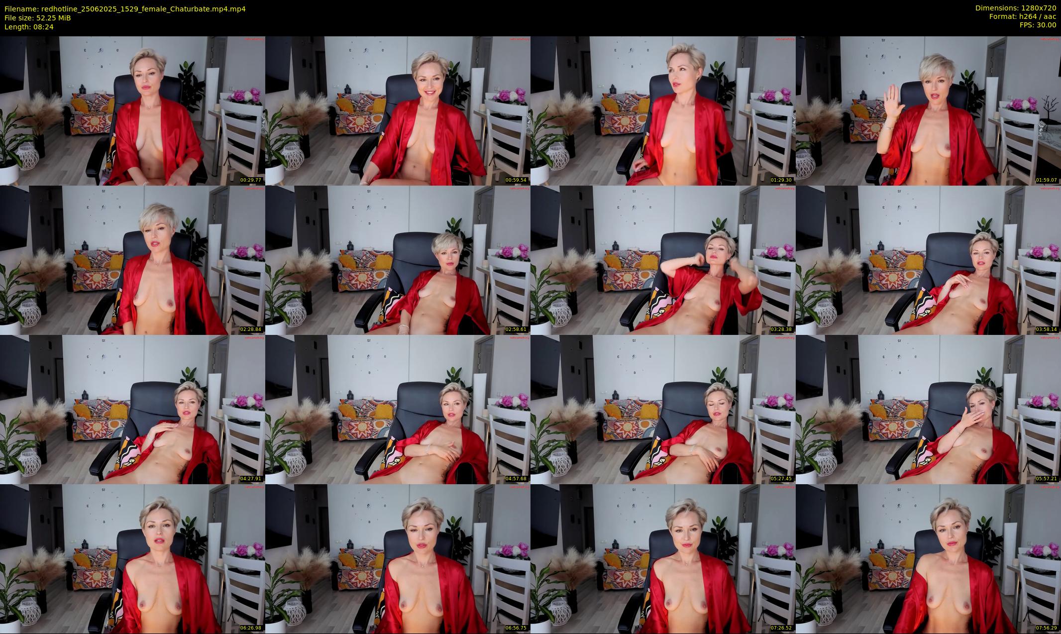 redhotline — 9 minute Chaturbate female cam show recording, 720p, Jun 25, 2025