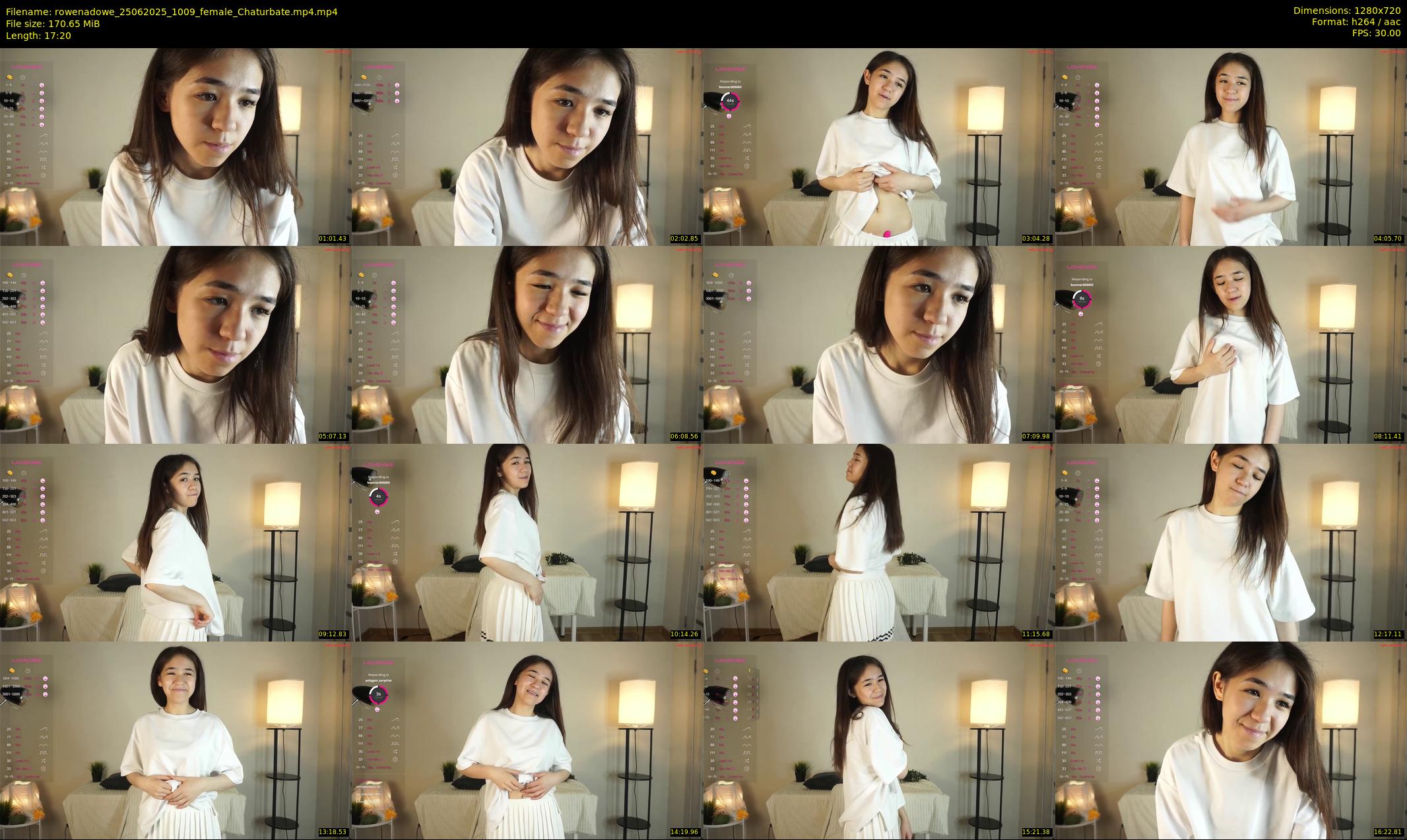 rowenadowe — 18 minute Chaturbate female cam show recording, 720p, Jun 25, 2025