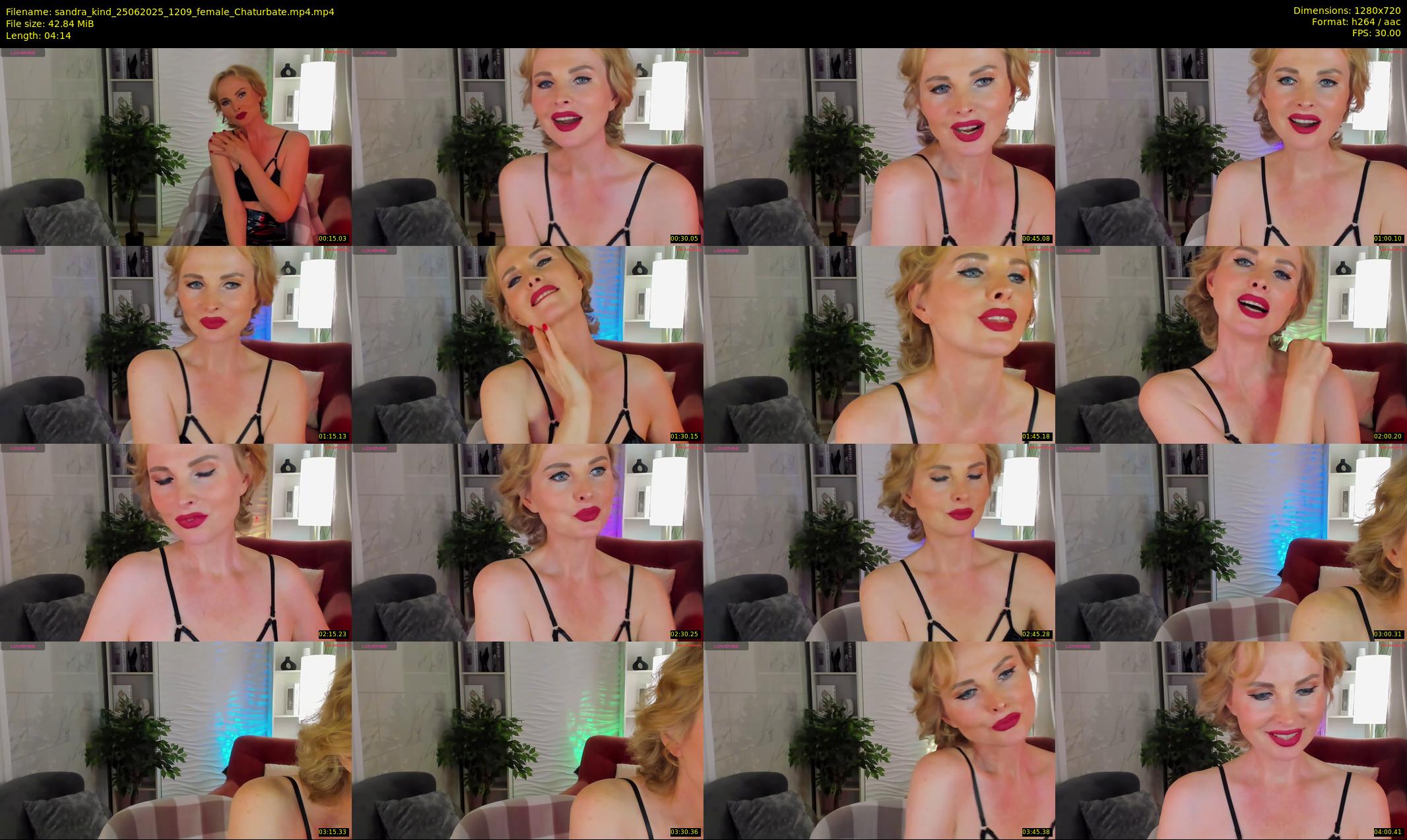 sandra_kind — 5 minute Chaturbate female cam show recording, 720p, Jun 25, 2025