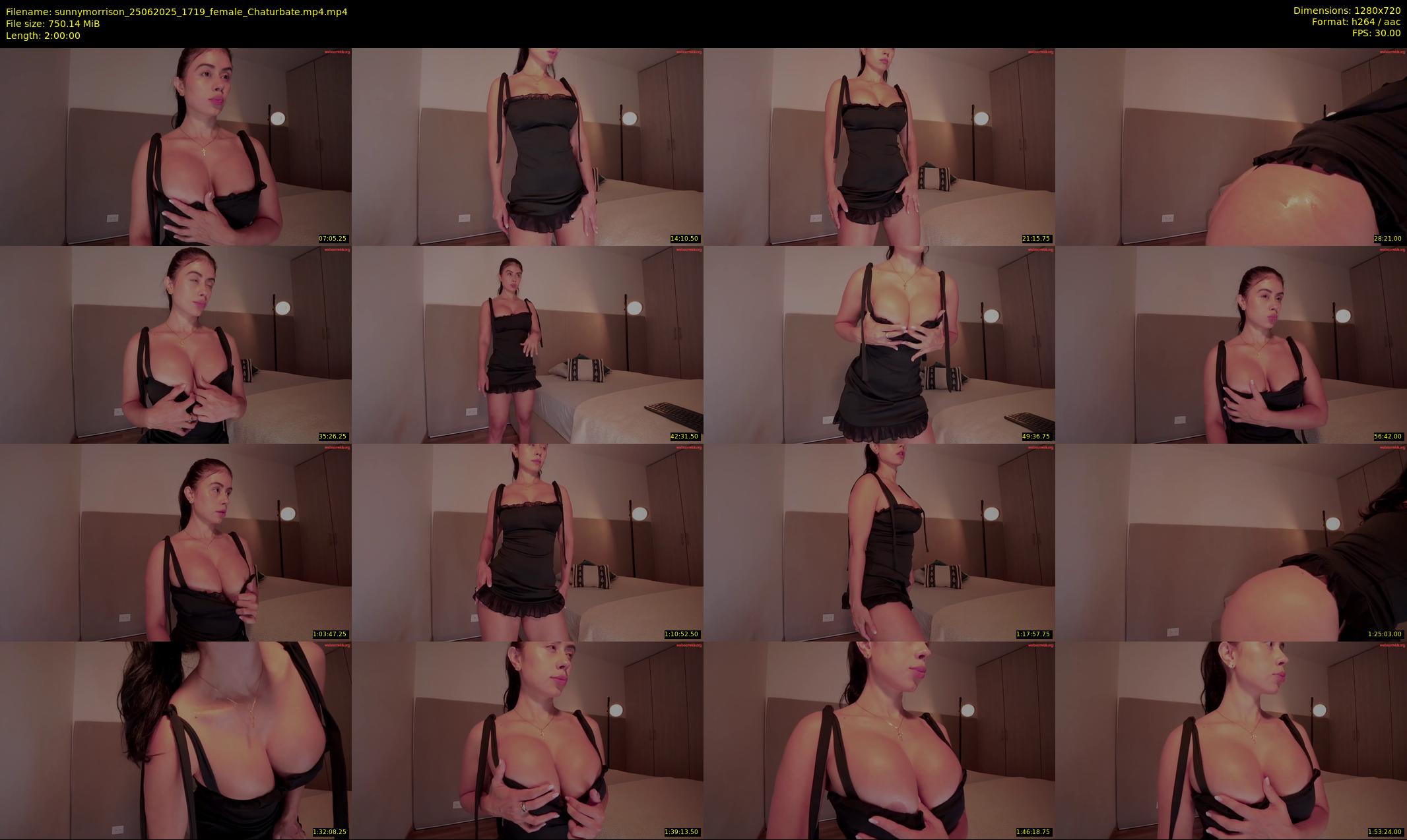 sunnymorrison — 120 minute Chaturbate female cam show recording, 720p, Jun 25, 2025