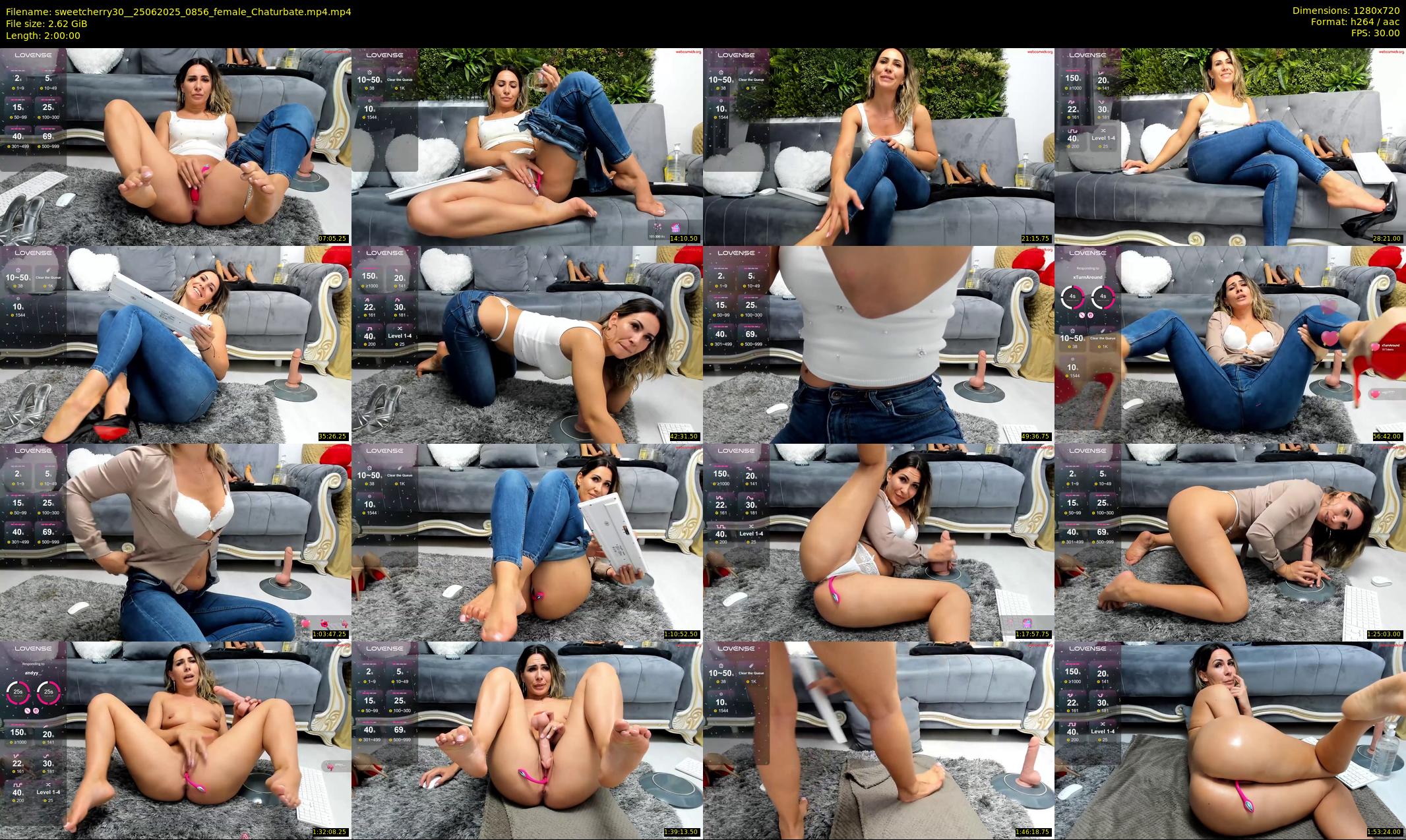 sweetcherry30_ — 120 minute Chaturbate female cam show recording, 720p, Jun 25, 2025