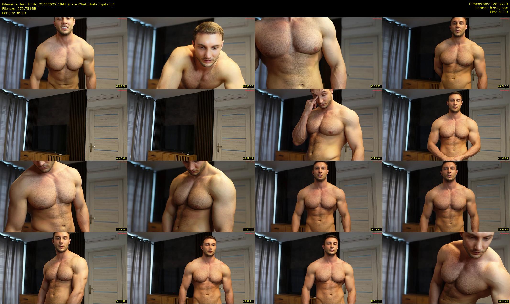 tom_fordd — 36 minute Chaturbate male cam show recording, 720p, Jun 25, 2025