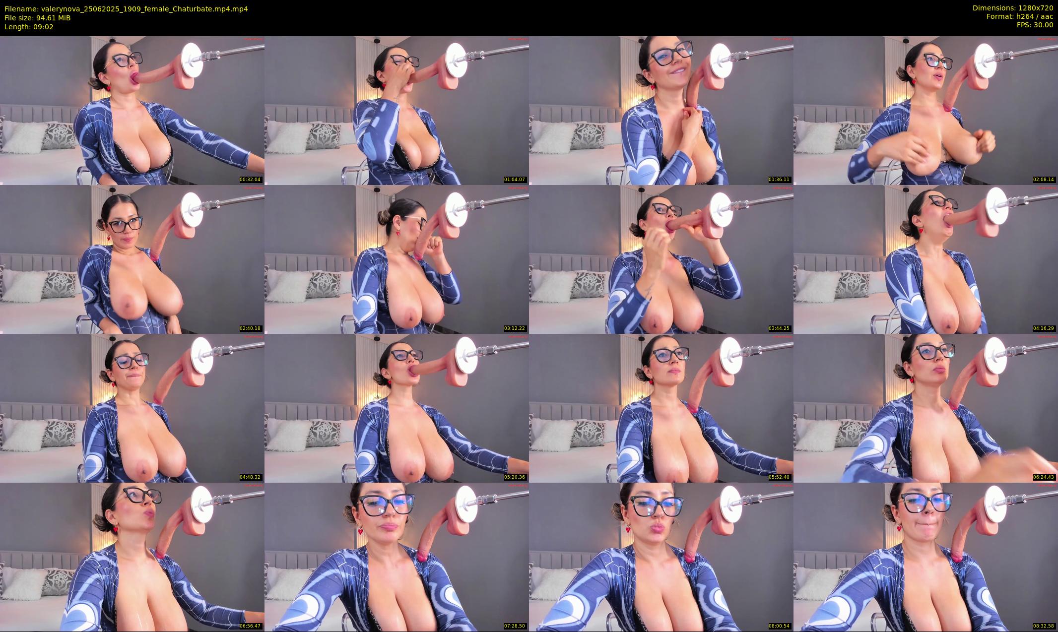 valerynova — 10 minute Chaturbate female cam show recording, 720p, Jun 25, 2025
