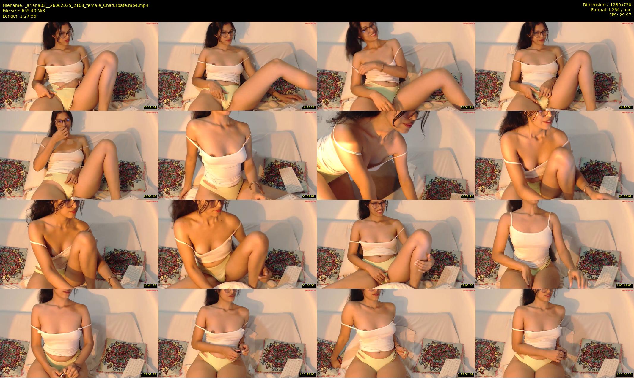 _ariana03_ — 88 minute Chaturbate female cam show recording, 720p, Jun 26, 2025