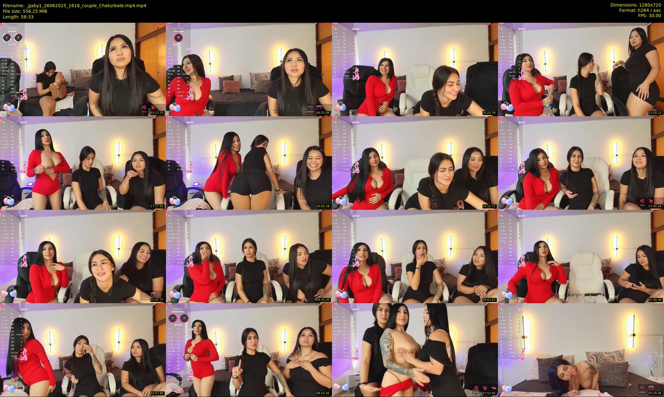 _gaby1 — 59 minute Chaturbate female cam show recording, 720p, Jun 26, 2025