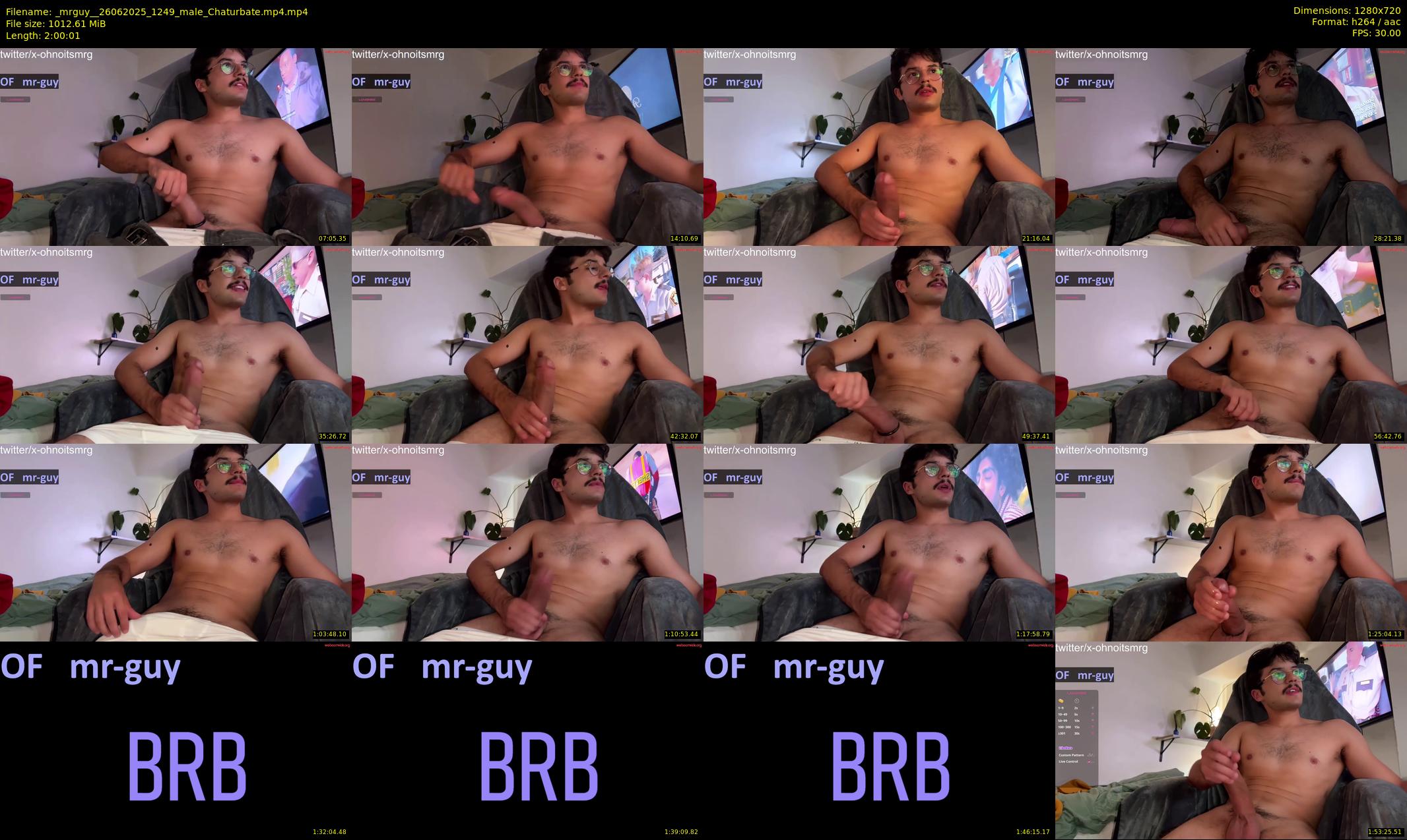 _mrguy_ — 121 minute Chaturbate male cam show recording, 720p, Jun 26, 2025