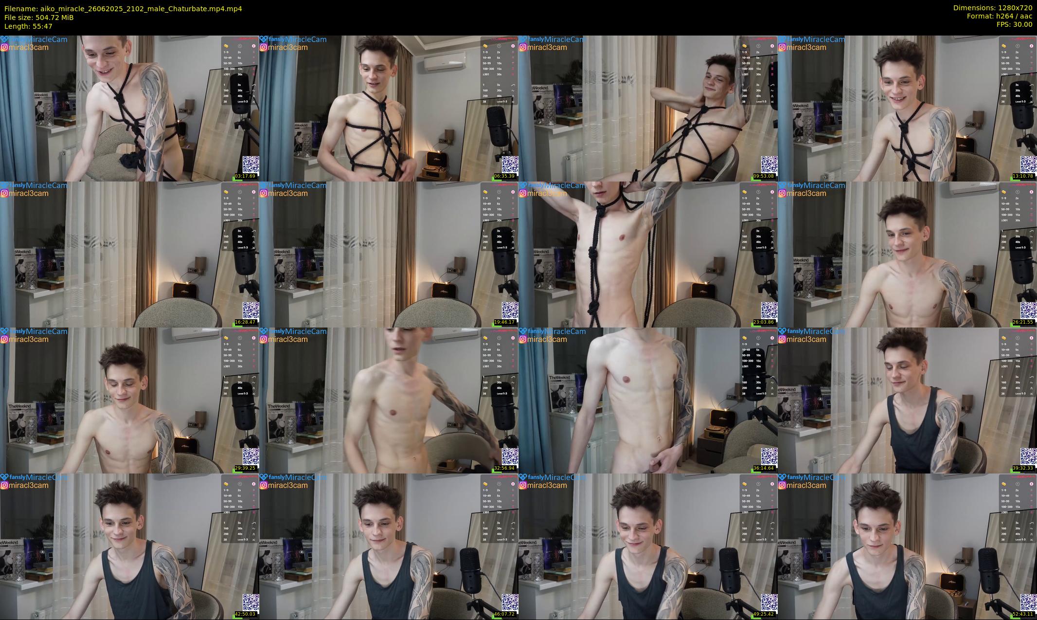 aiko_miracle — 56 minute Chaturbate male cam show recording, 720p, Jun 26, 2025