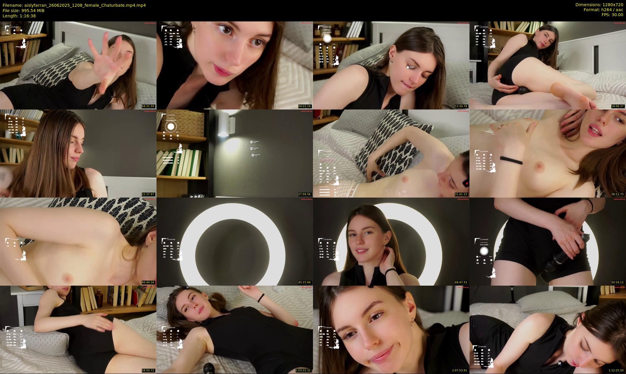 aislyfarran — 77 minute Chaturbate female cam show recording, 720p, Jun 26, 2025