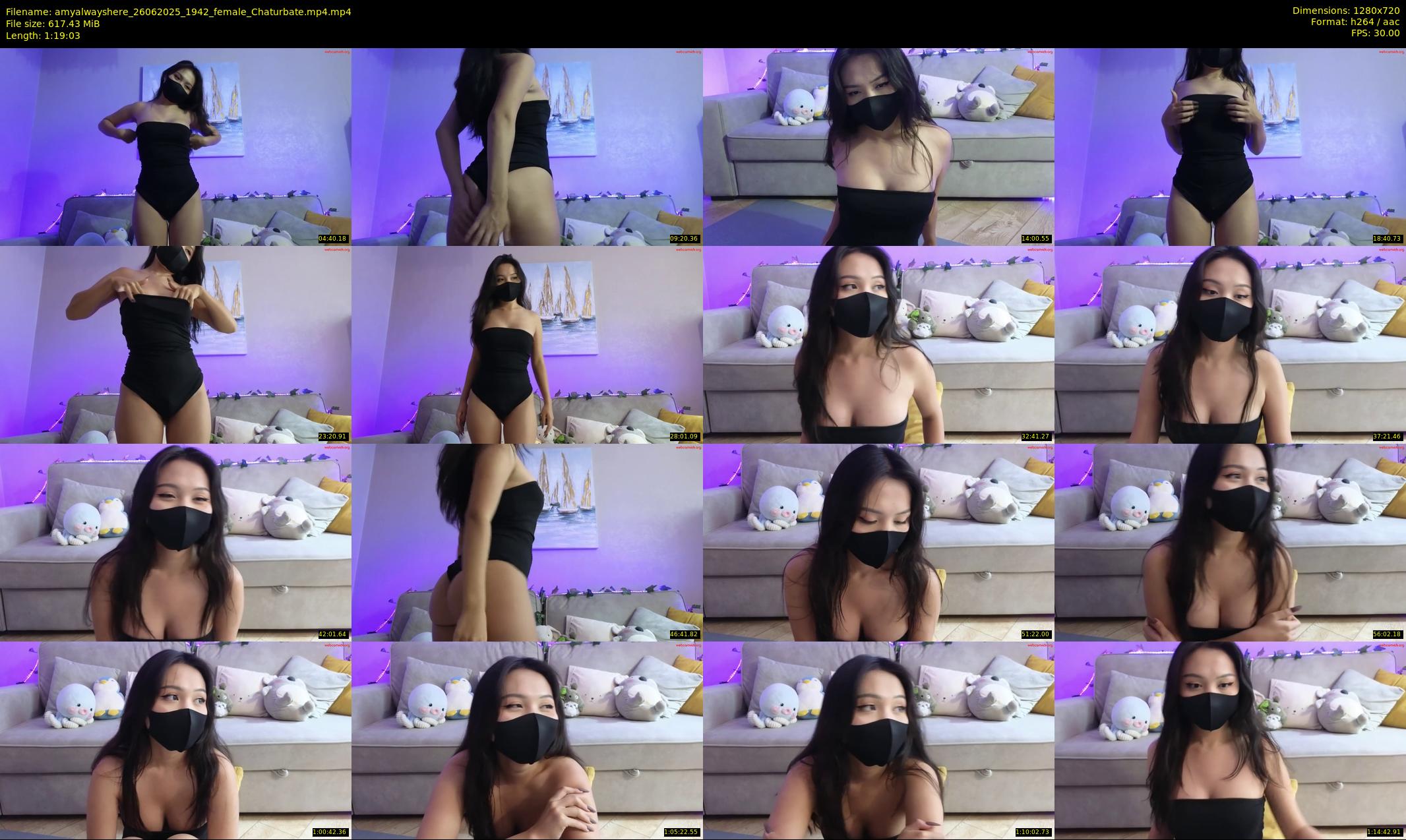 amyalwayshere — 80 minute Chaturbate female cam show recording, 720p, Jun 26, 2025