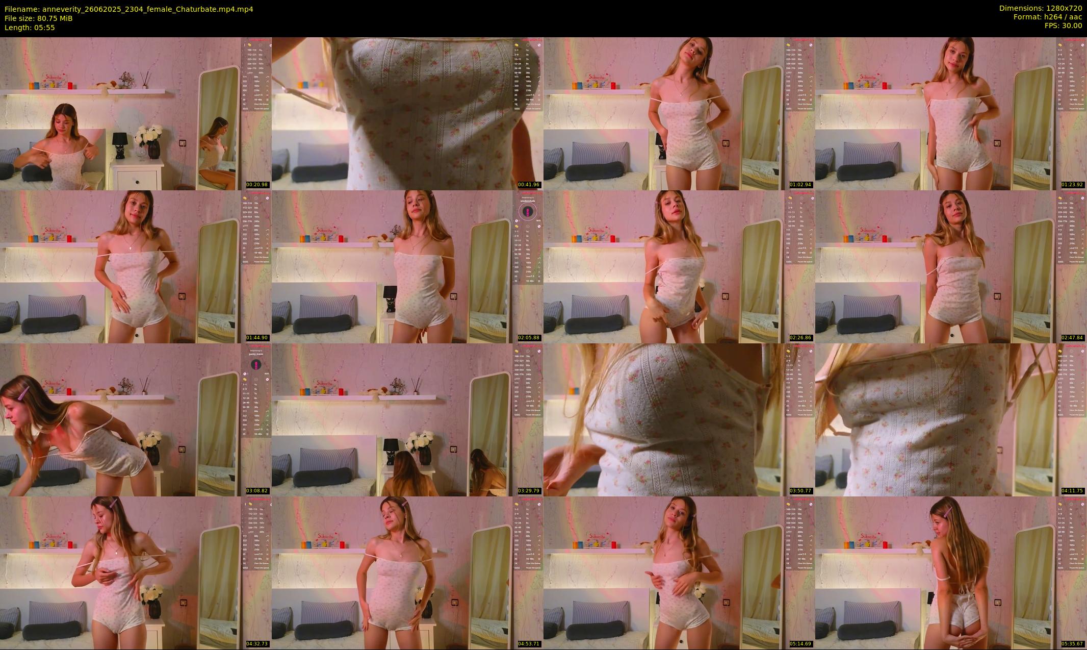 anneverity — 6 minute Chaturbate female cam show recording, 720p, Jun 26, 2025