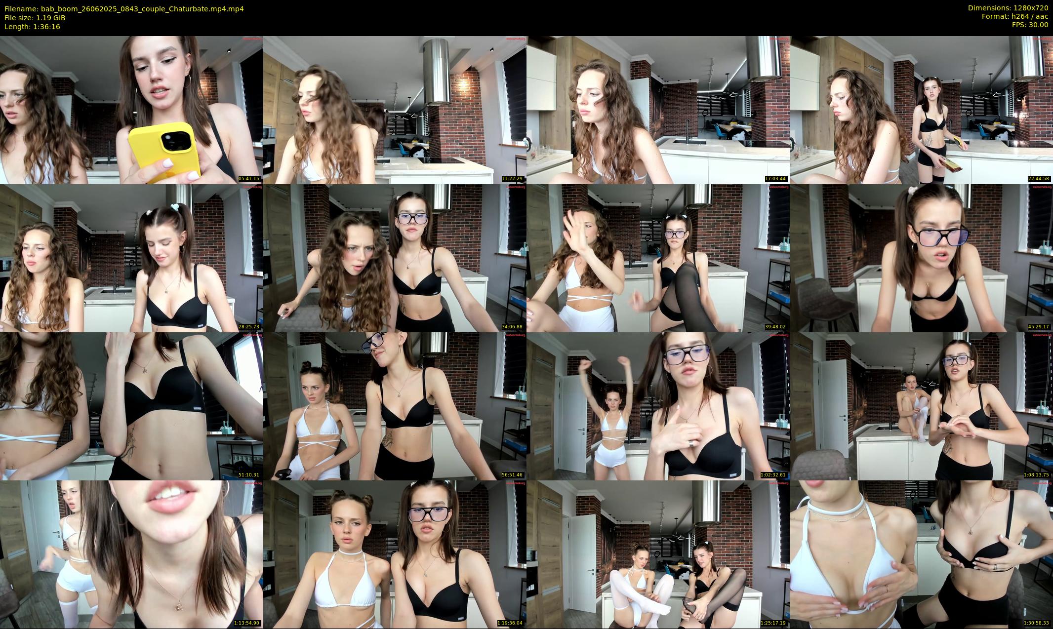 bab_boom — 97 minute Chaturbate couple cam show recording, 720p, Jun 26, 2025