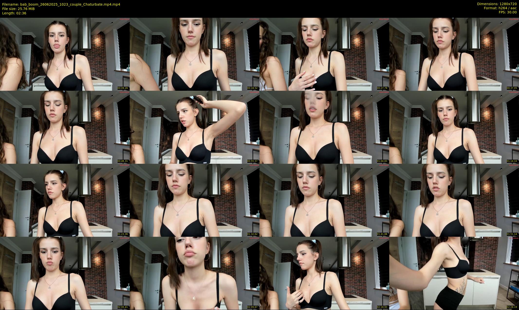 bab_boom — 3 minute Chaturbate couple cam show recording, 720p, Jun 26, 2025