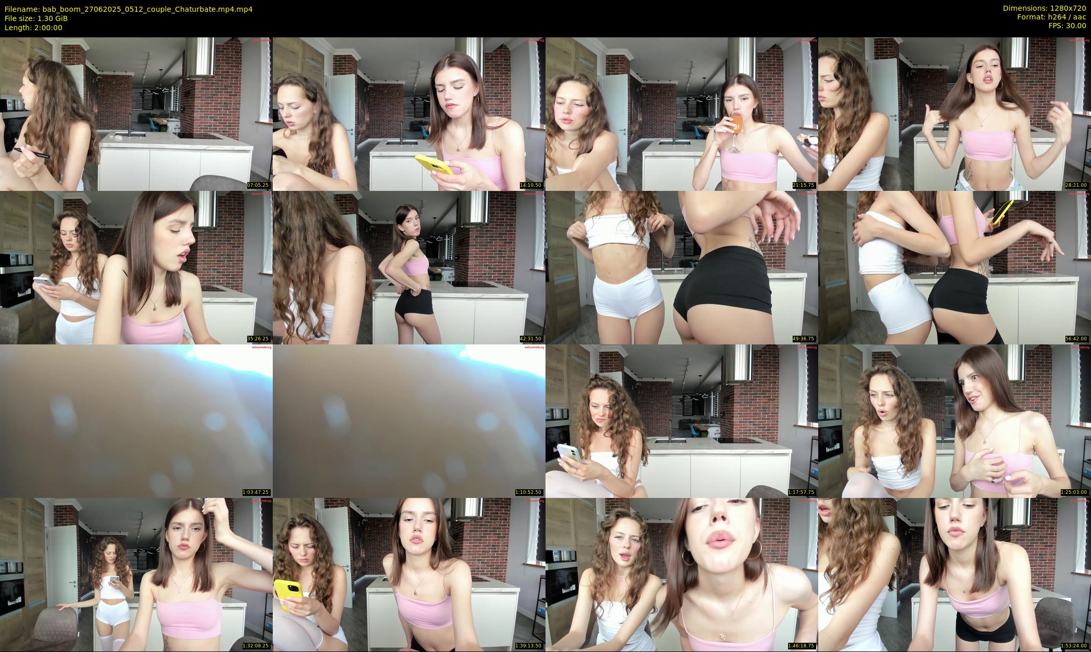 bab_boom — 120 minute Chaturbate couple cam show recording, 720p, Jun 27, 2025