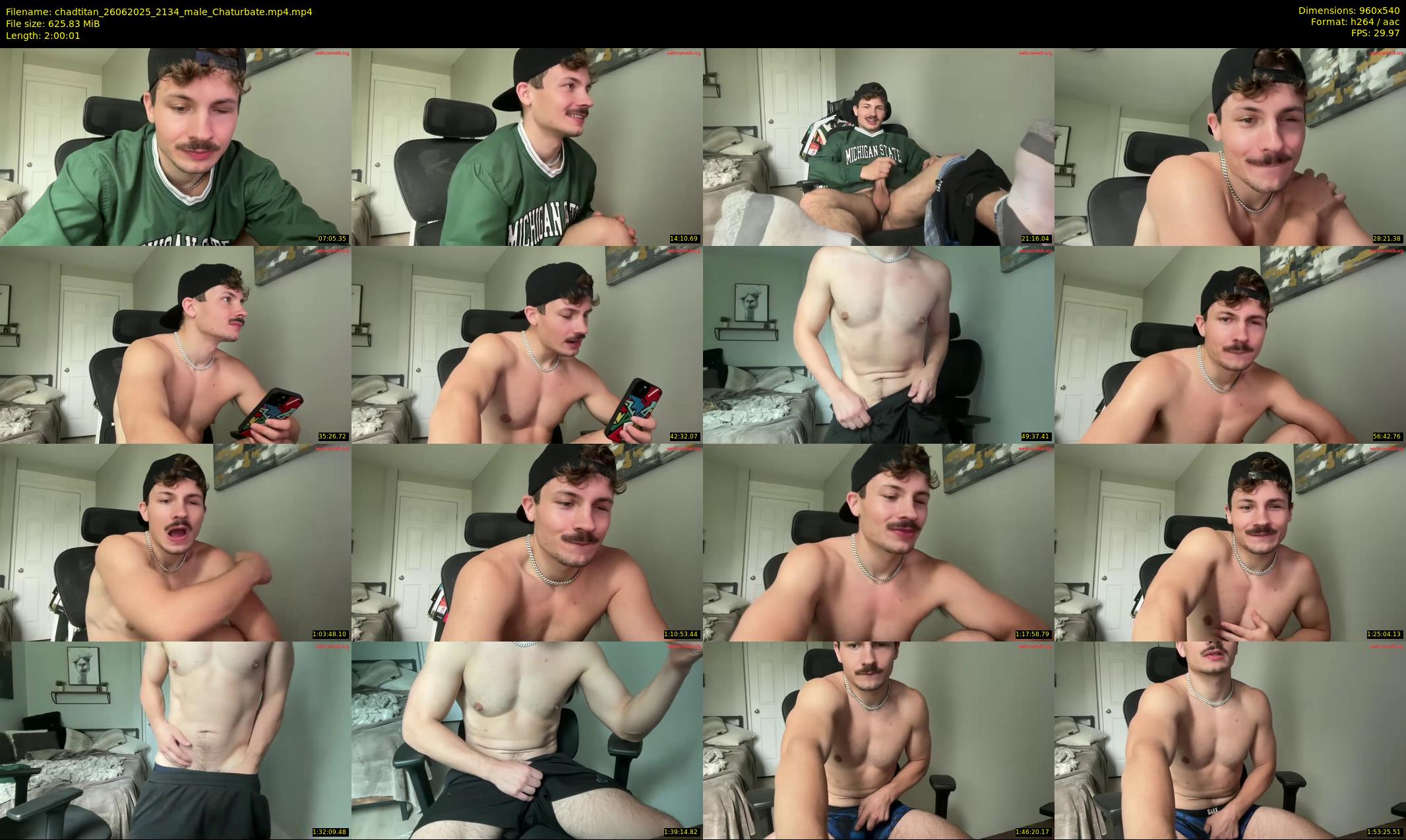 chadtitan — 121 minute Chaturbate male cam show recording, 480p, Jun 26, 2025
