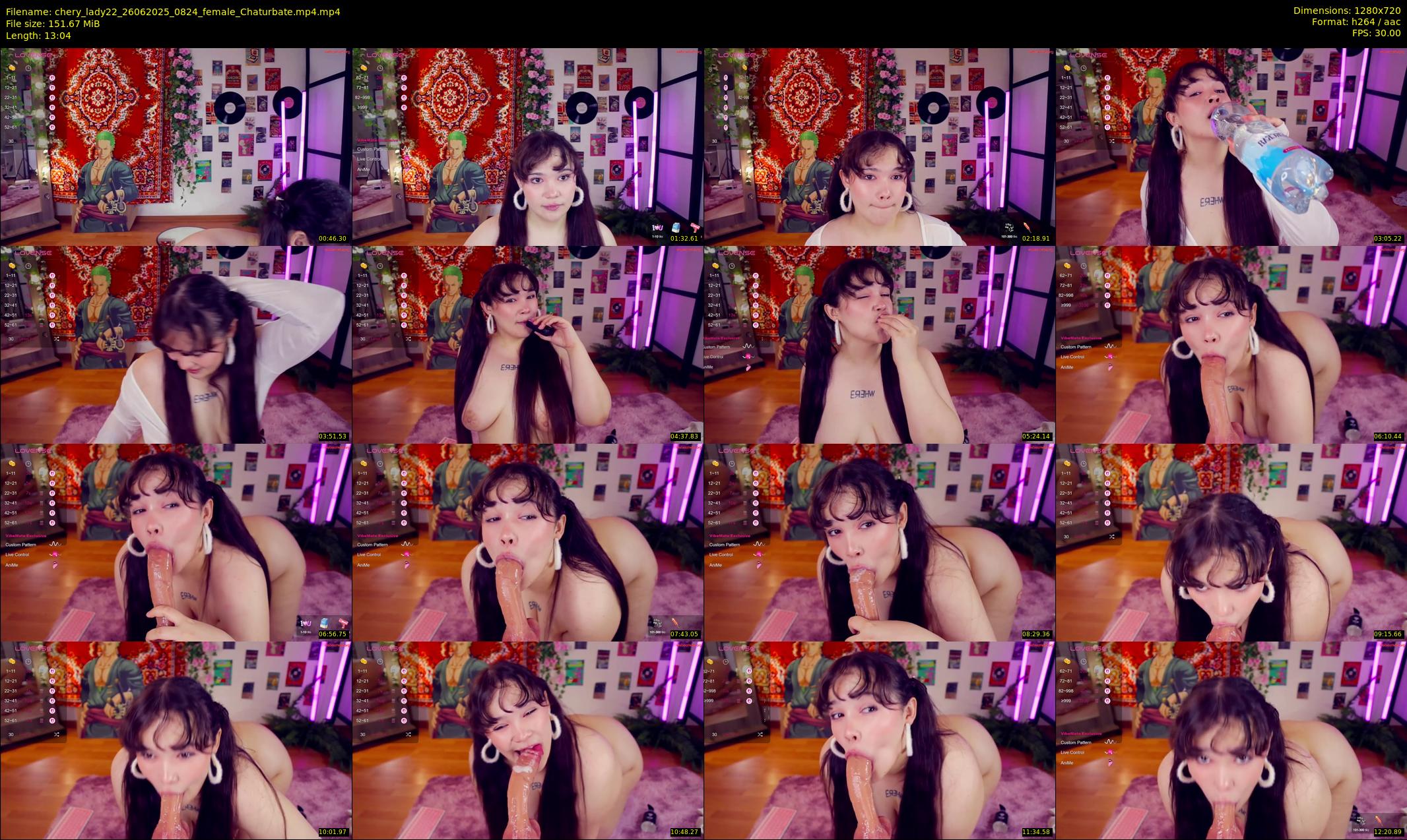 chery_lady22 — 14 minute Chaturbate female cam show recording, 720p, Jun 26, 2025