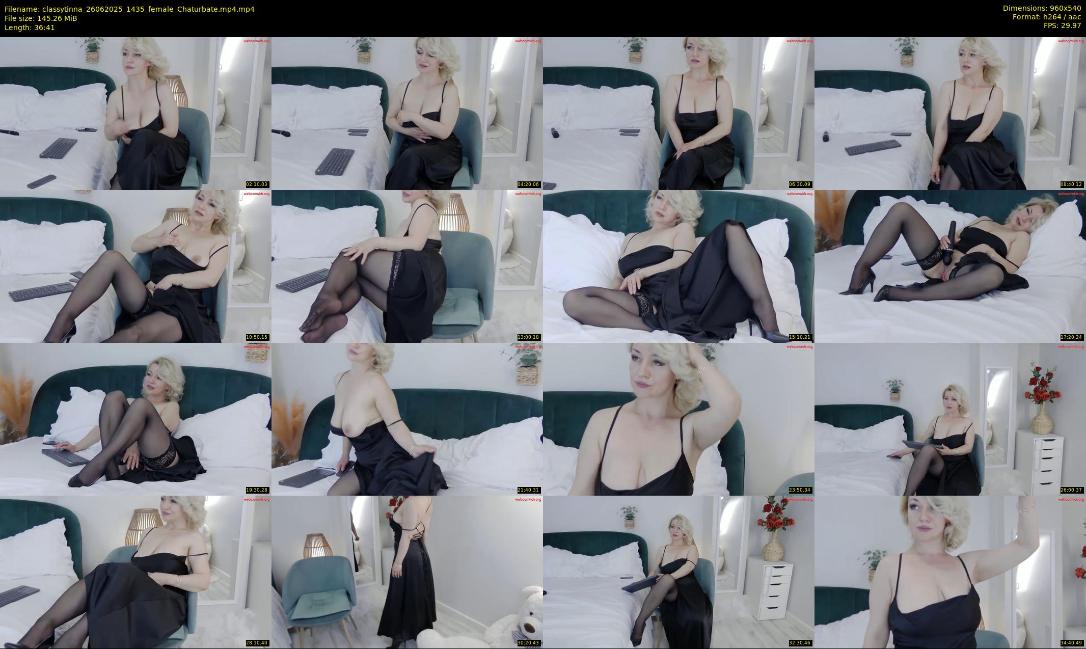 classytinna — 37 minute Chaturbate female cam show recording, 480p, Jun 26, 2025