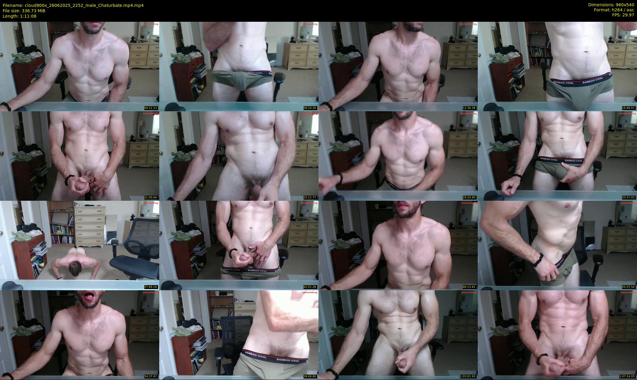cloud900x — 72 minute Chaturbate male cam show recording, 480p, Jun 26, 2025