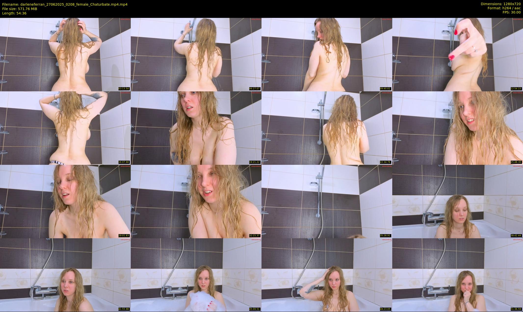 darleneferran — 55 minute Chaturbate female cam show recording, 720p, Jun 27, 2025