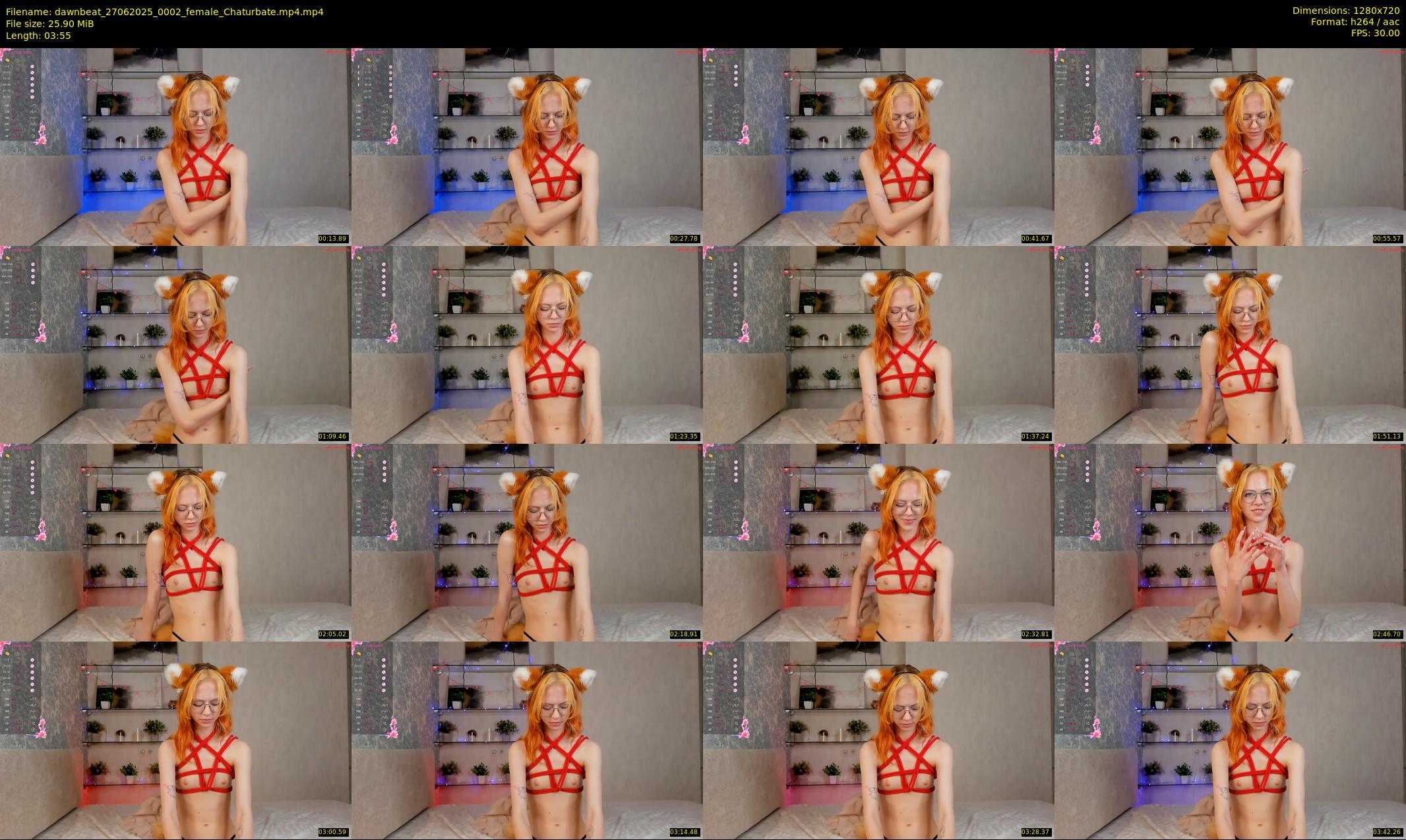 dawnbeat — 4 minute Chaturbate female cam show recording, 720p, Jun 27, 2025