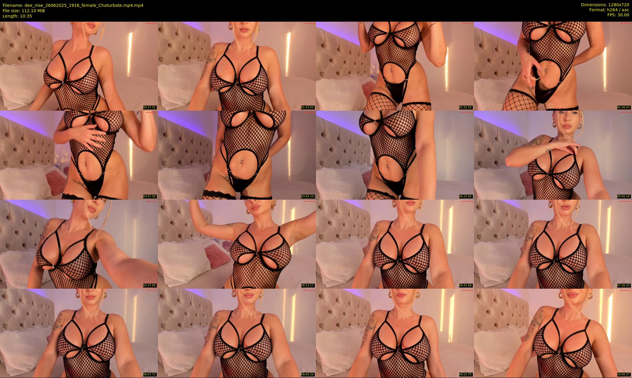 dee_nise — 11 minute Chaturbate female cam show recording, 720p, Jun 26, 2025
